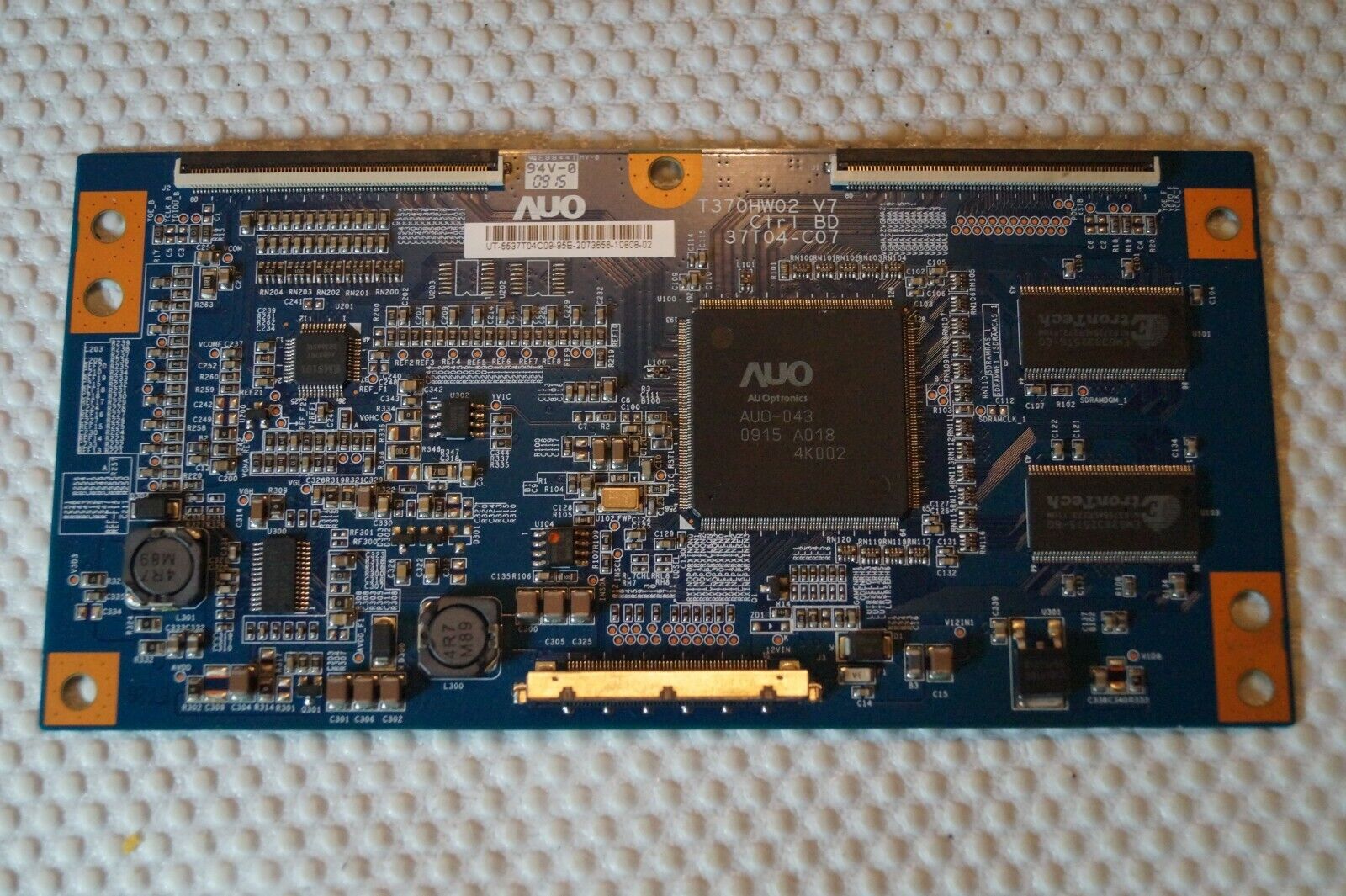 T-CON BOARD T370HW02 V7 FOR 37″ JVC LT-37DR1BJ LCD TV, SCREEN: T370HW02 V.7