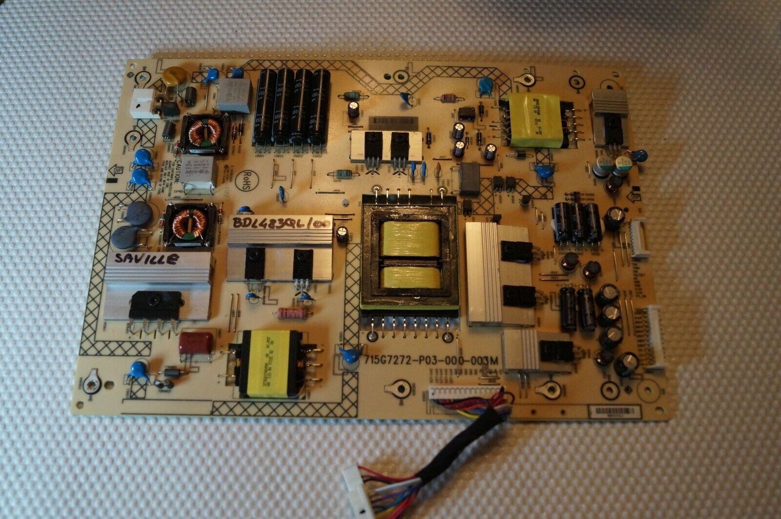 PSU POWER SUPPLY BOARD 715G7272-P03-000-003M FOR 48″ BDL48QL/00 DISPLAY MONITOR