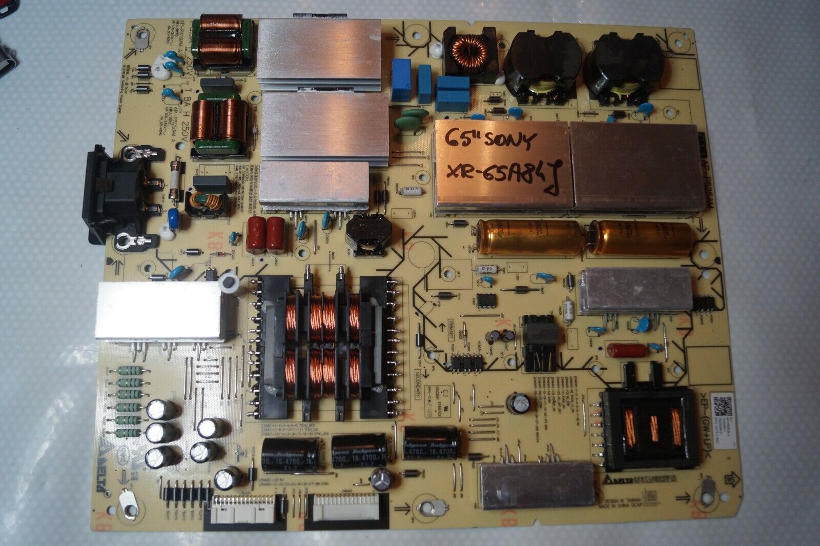 PSU POWER SUPPLY BOARD AP-P525AM FOR 65″ SONY XR-65A84J OLED TV, GENUINE