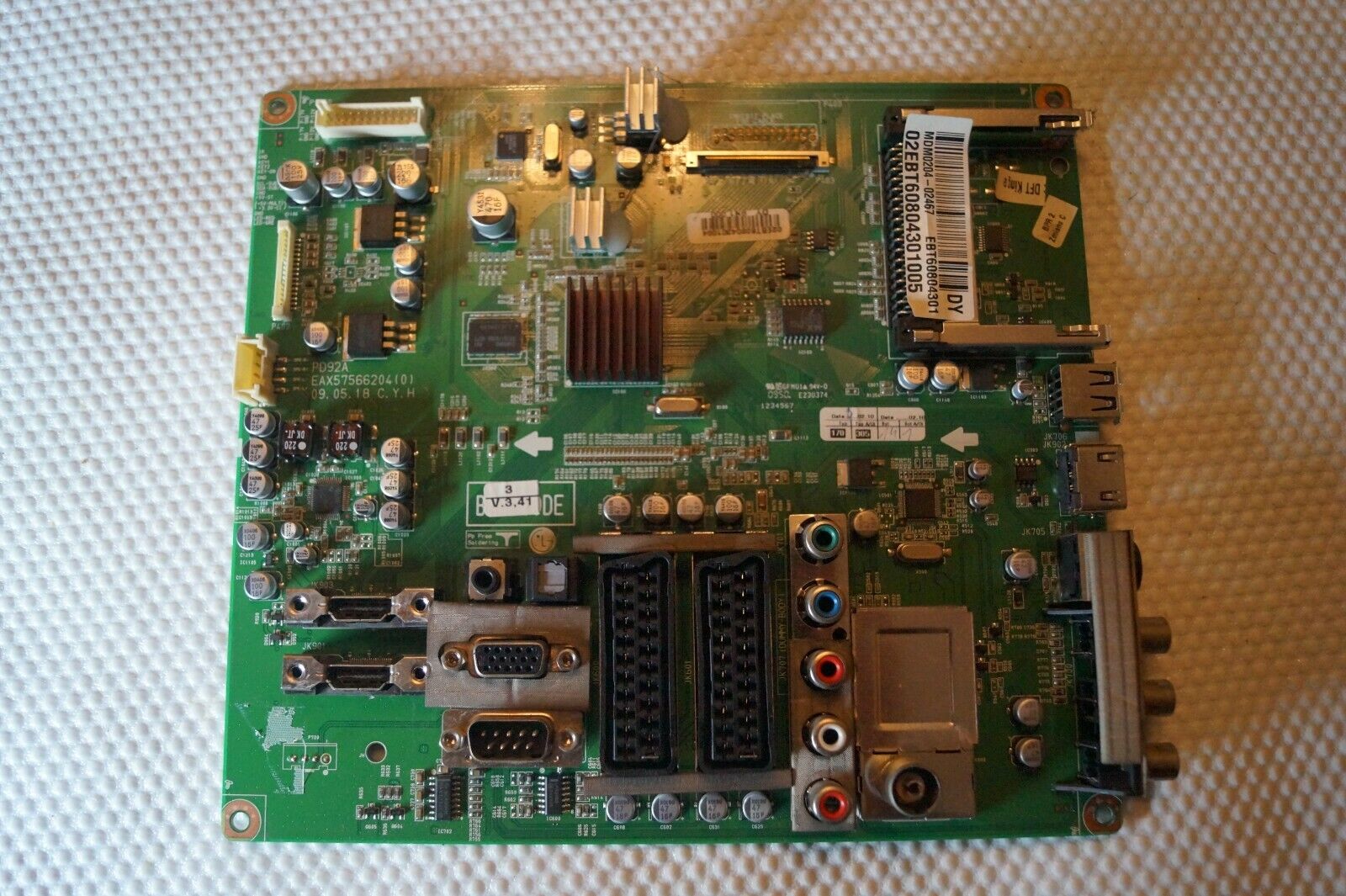 MAIN BOARD EAX57566204(0) EBT60804301 FOR 50″ LG 50PS3000 PLASMA TV