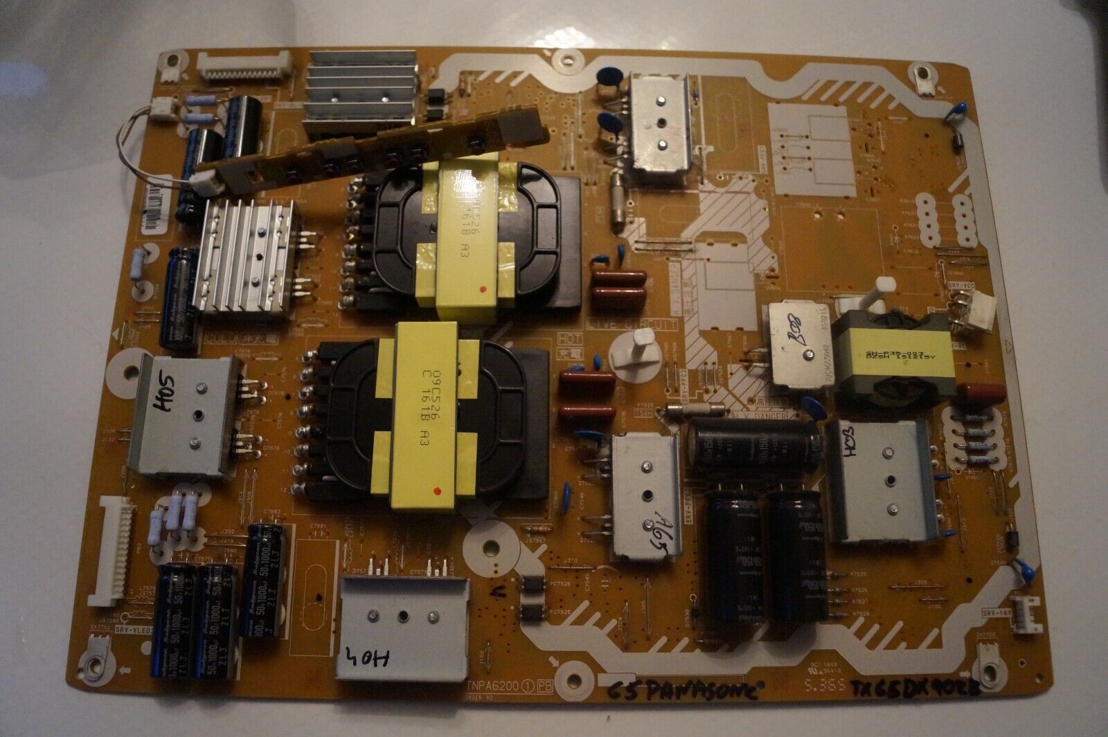 PSU POWER SUPPLY BOARD TXNPB1WZVE TNPA6200 1PB FOR 50″ PANASONIC TX65DX902B TV