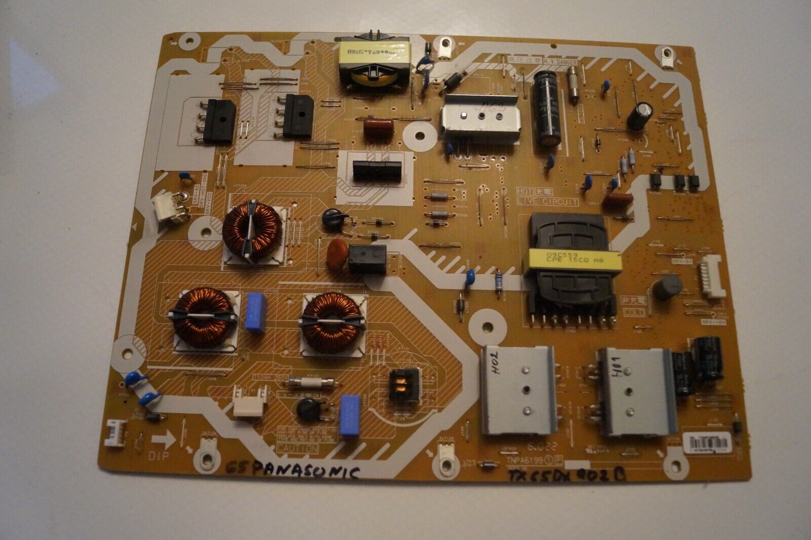 PSU POWER SUPPLY BOARD TNPA199 1P TXN/P1WZVE FOR 65″ PANASONIC TX65DX902B