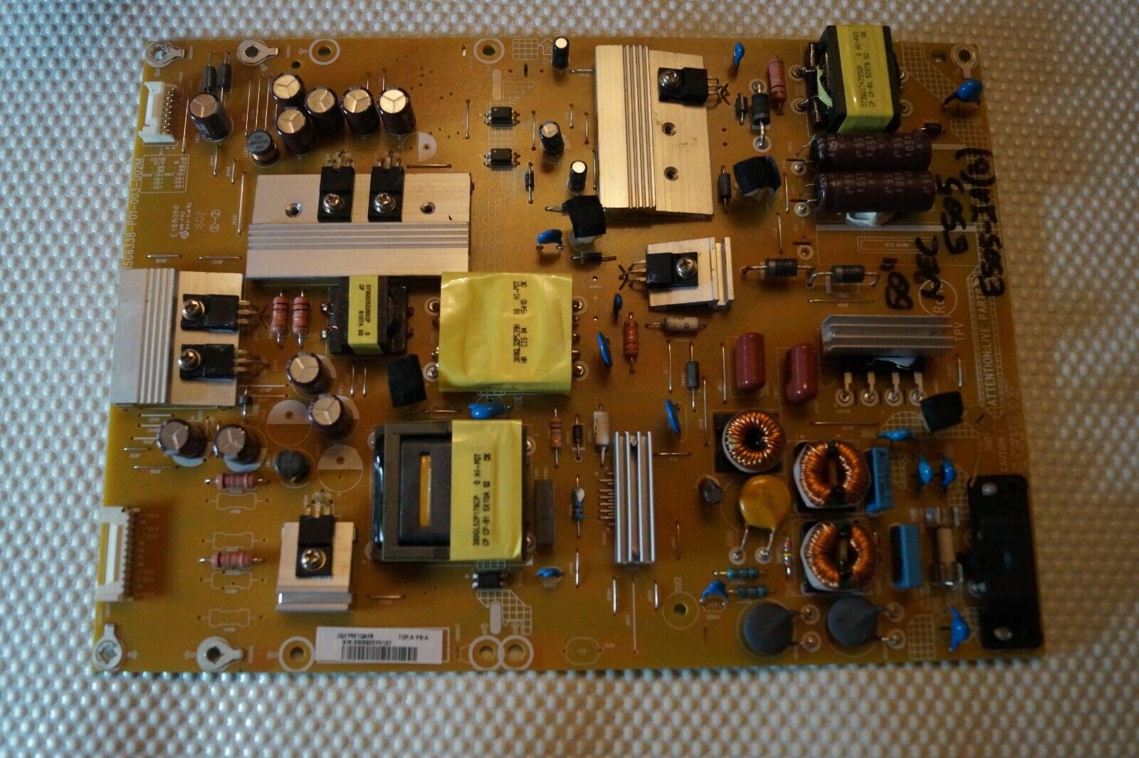 PSU POWER SUPPLY BOARD 715G6338-P01-003-002M FOR 50″ E505-J1 LC-50LD271K LED TV