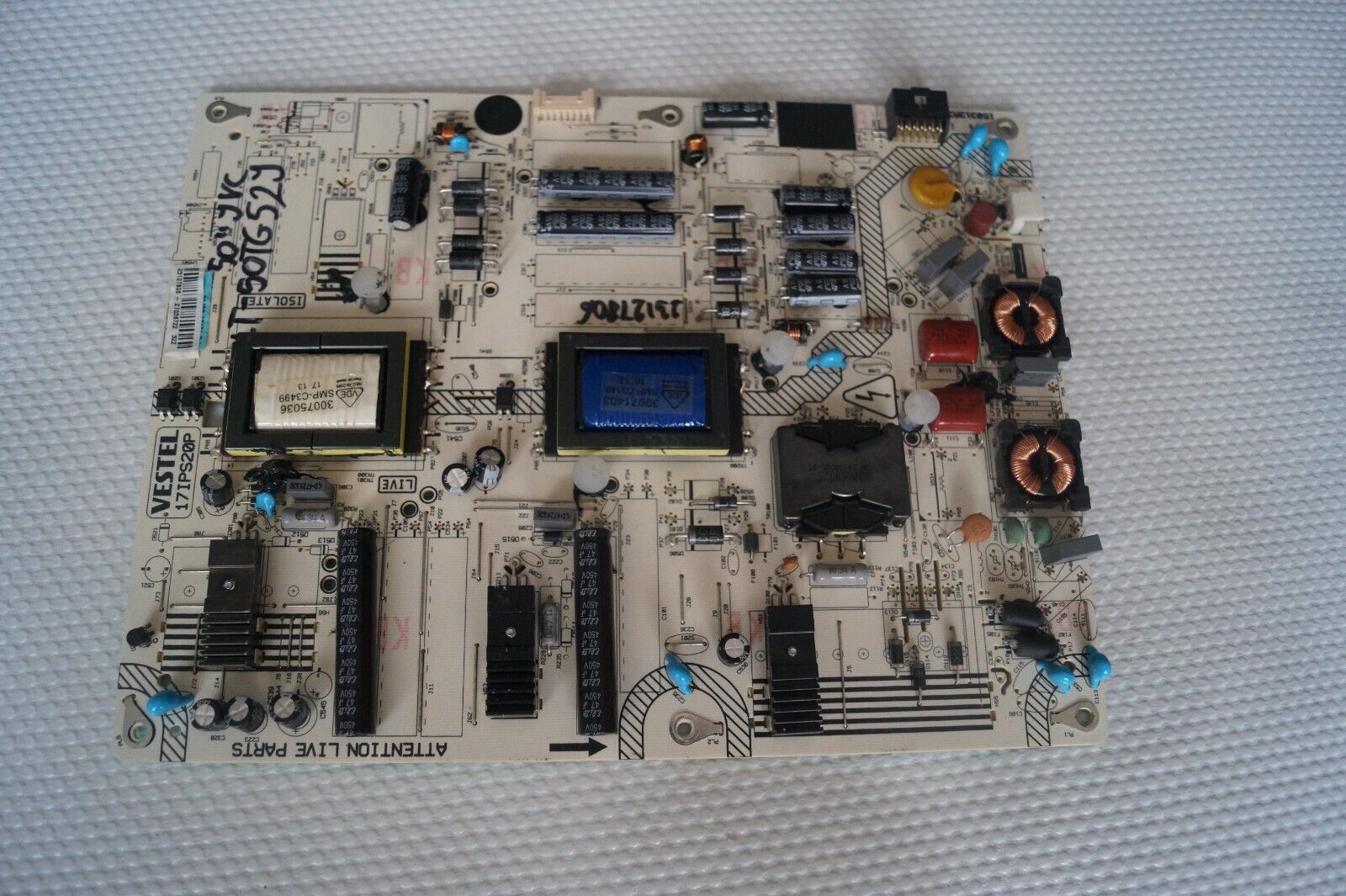 PSU POWER SUPPLY BOARD 17IPS20P 23127806 FOR 50″ JVC LT-50TG52J LED TV