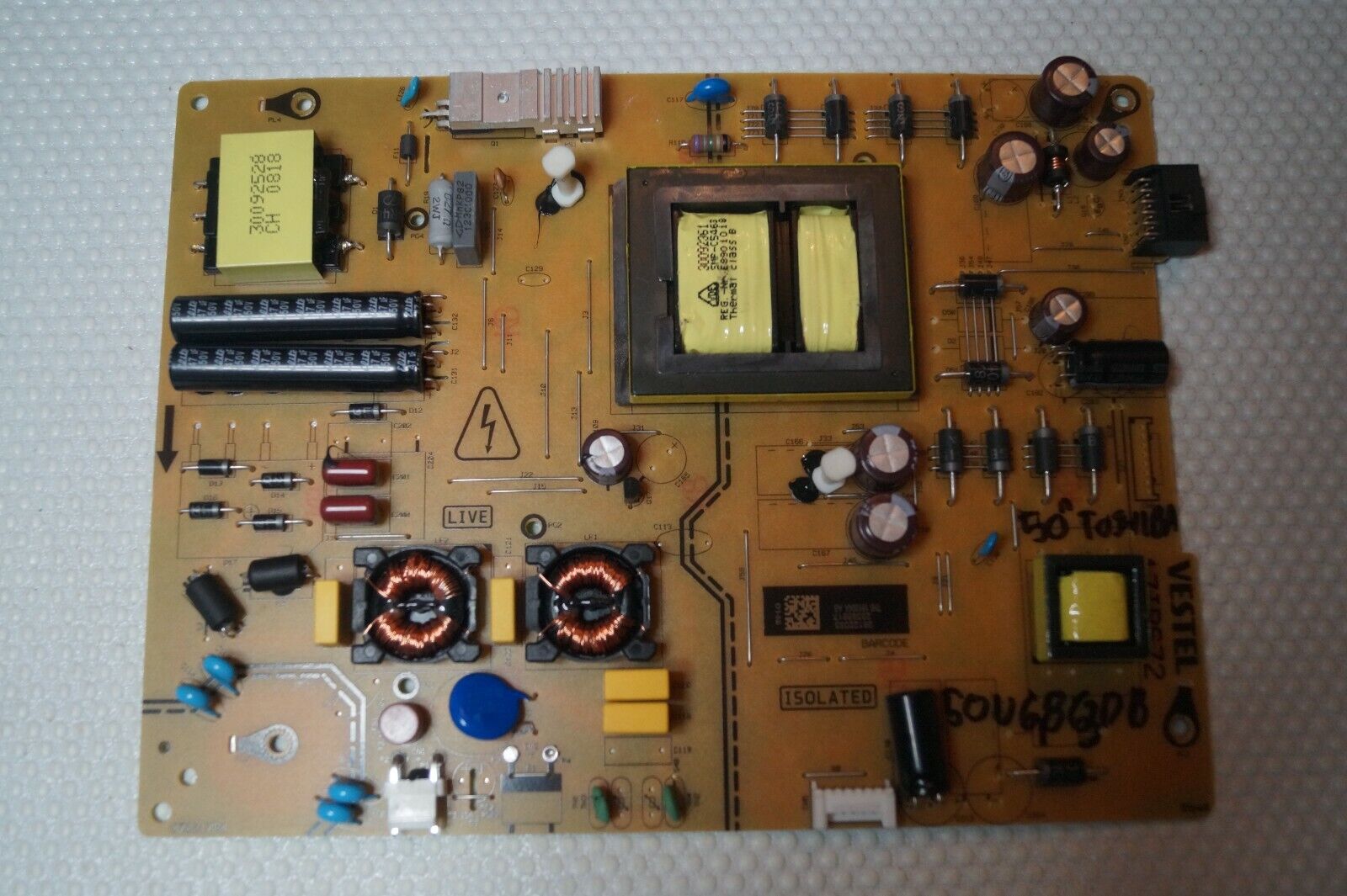 PSU POWER SUPPLY BOARD 17IPS72 23395817 FOR 50″ TOSHIBA 50U6863DB LED TV