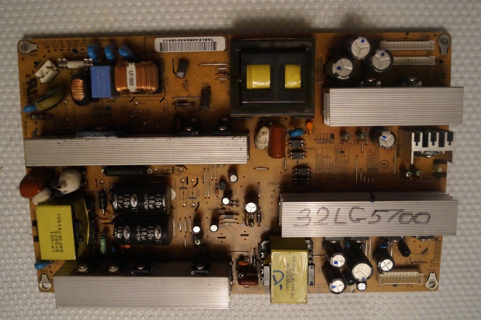 PSU POWER SUPPLY BOARD LGP32-08H EAX40097901/15 REV 2.0 FOR 32″ LG 32LG5700 TV