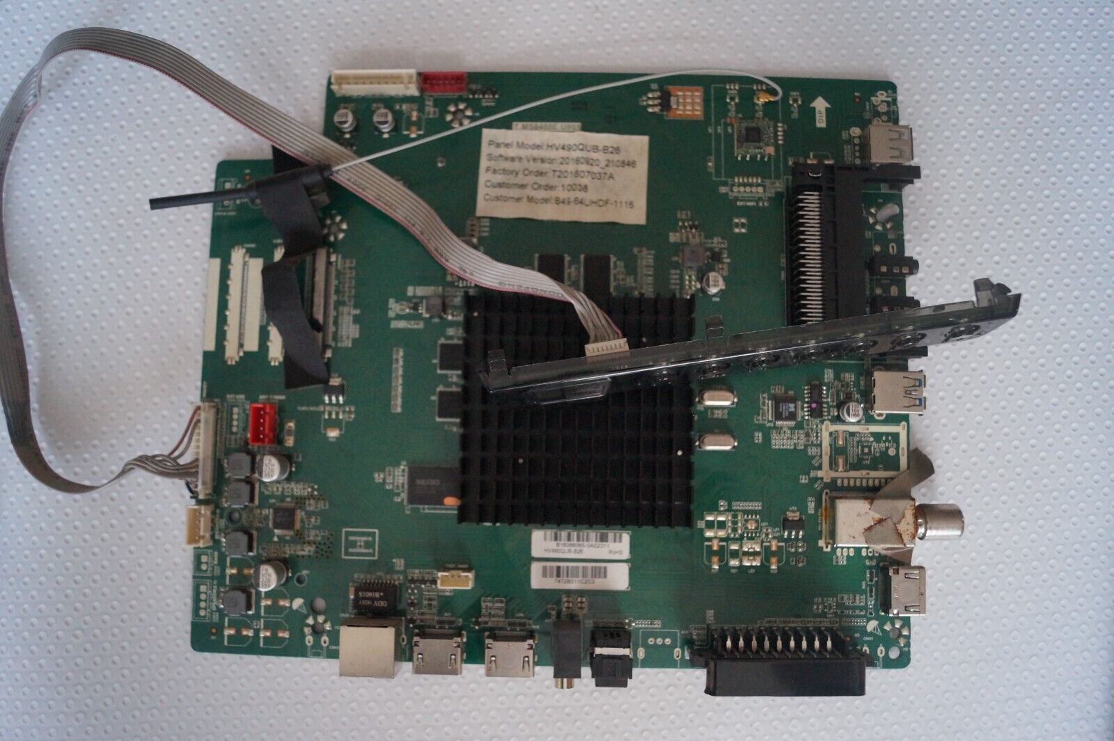 MAIN BOARD T.MS6488E.U801 FOR 49″ BAUHN B49-64UHDF-1116 , HV490QUB-B26