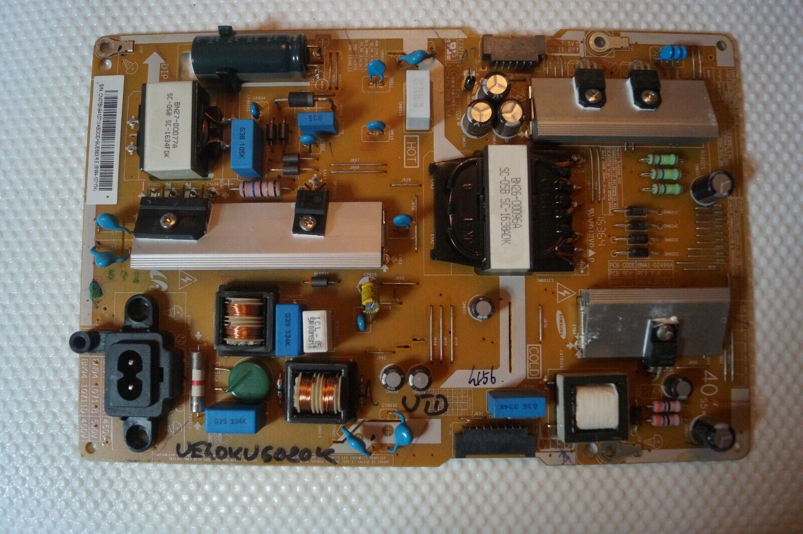 PSU POWER SUPPLY BOARD BN94-10711A FOR 40″ SAMSUNG UE40KU6020K UE40KU6000K TV