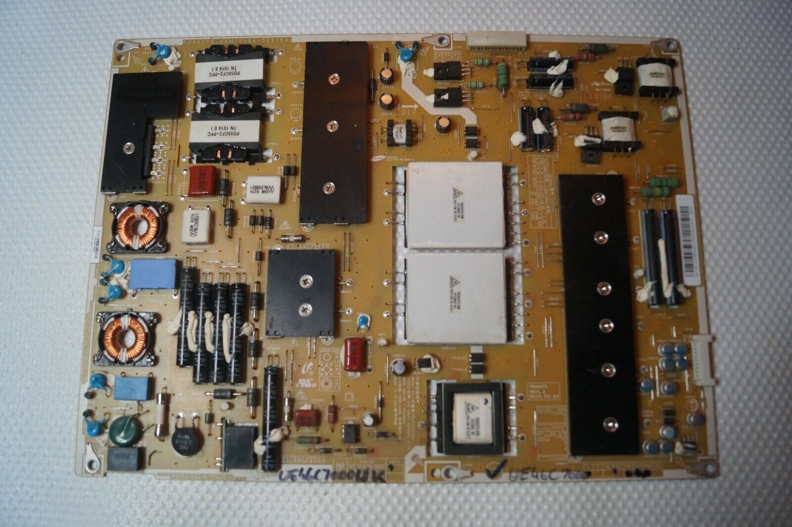 PSU POWER SUPPLY BOARD BN44-00375A FOR 46″ SAMSUNG UE46C7100WK LED TV, GENUINE