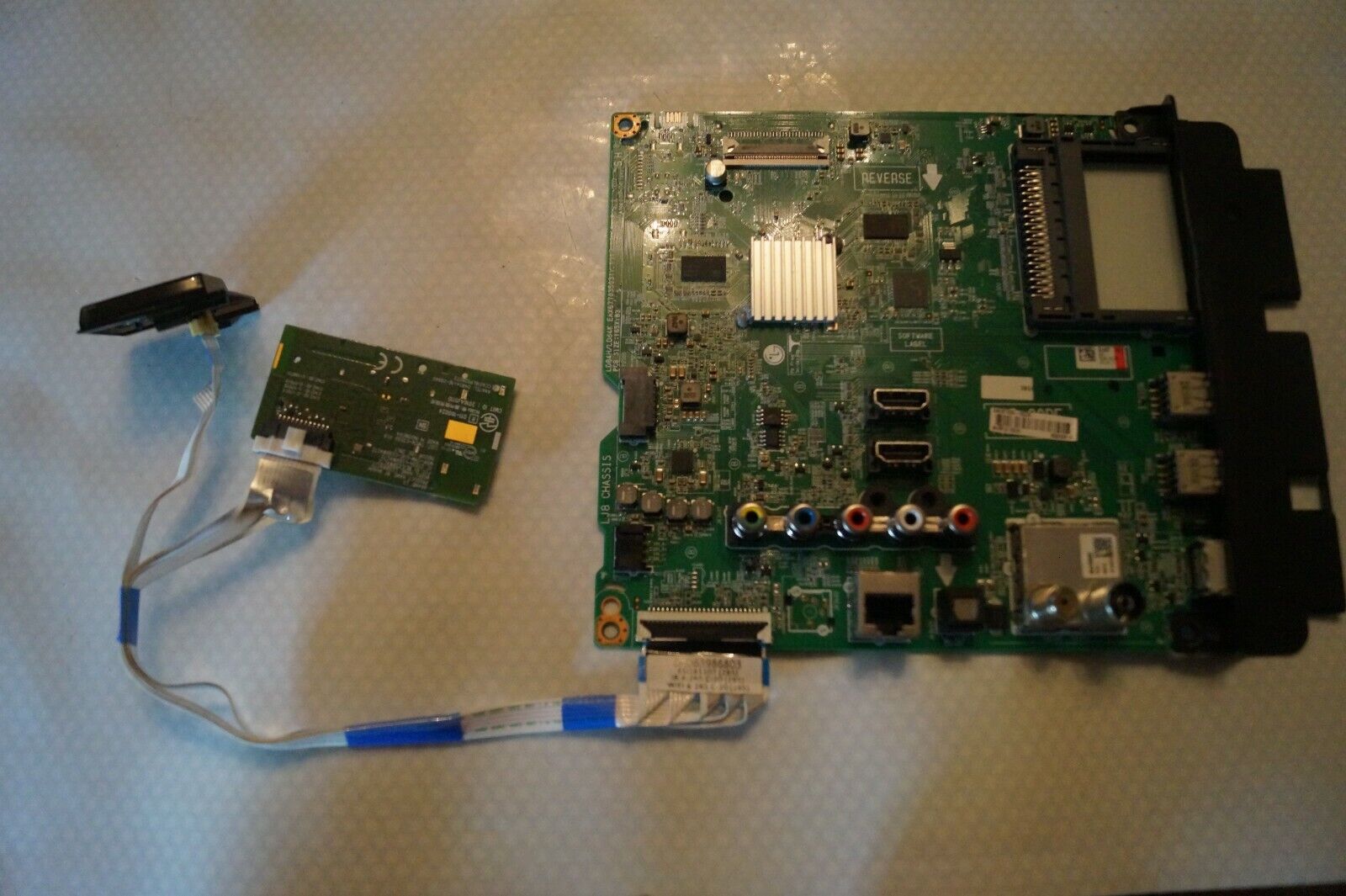 MAIN BOARD EAX67703503(1.1) EBT65293816 LG 43LK6100PLB TV, HC430DUN-SLUR2-A14X