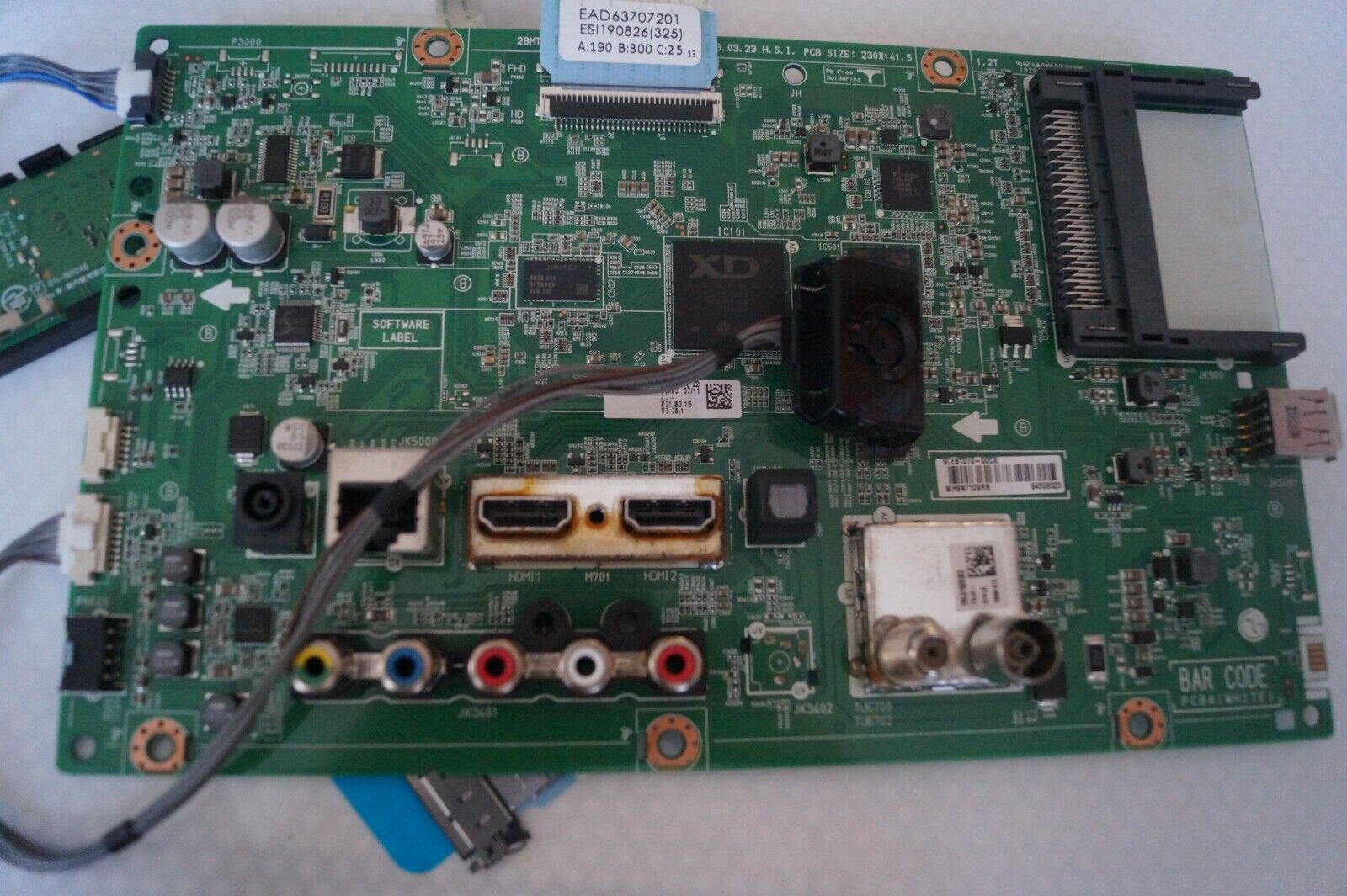 MAIN BOARD EAX67258106(1.0) EBT64558023 28″ LG 28TL520S-PZ , HC275EXN-ABVP1-41XX