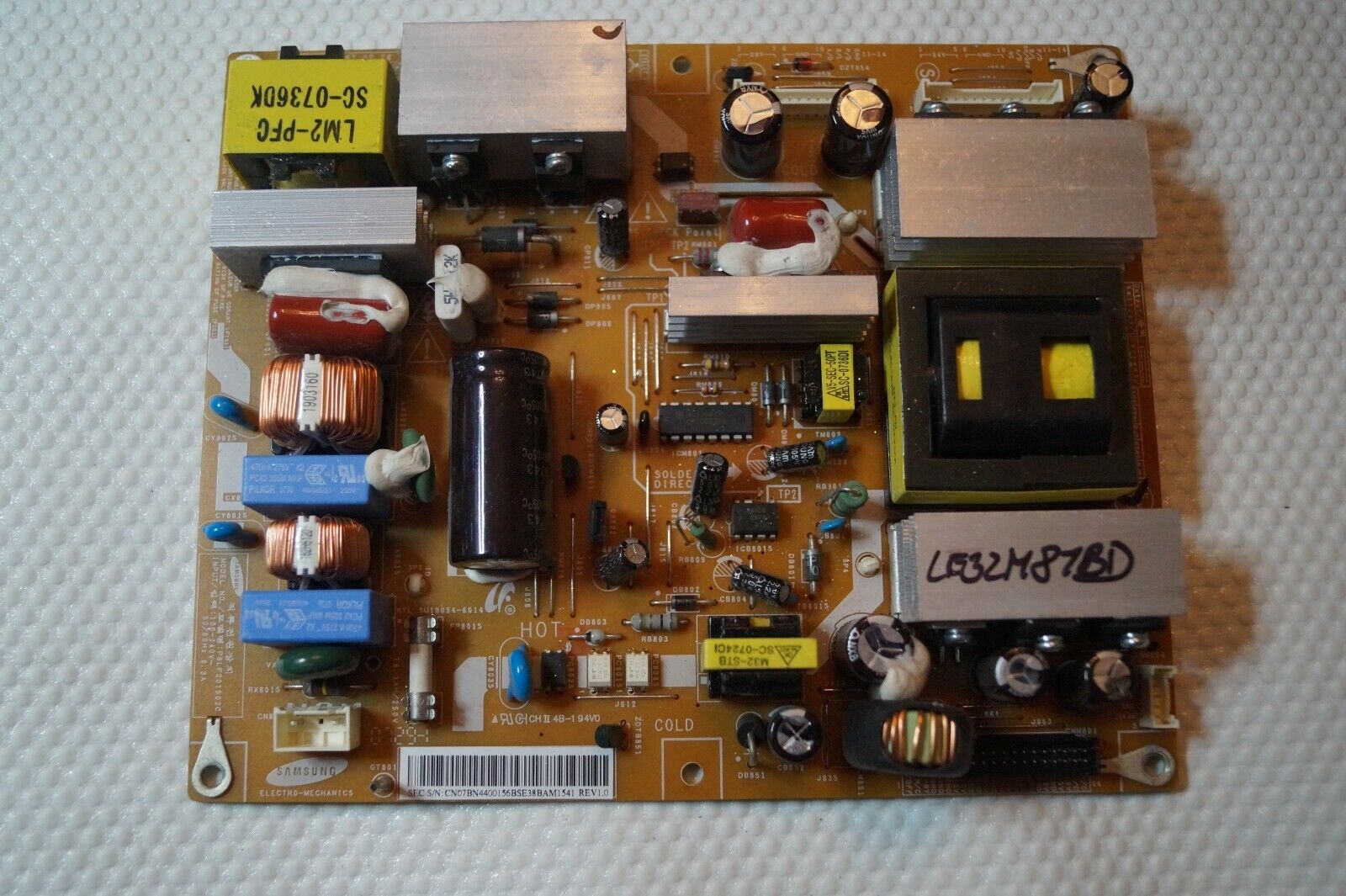 PSU POWER SUPPLY BOARD BN44-00156B FOR 32″ SAMSUNG LE32M87BD LCD TV