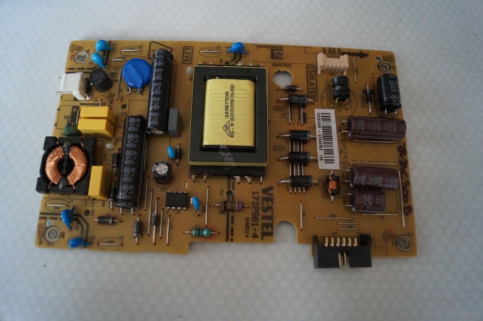 PSU POWER SUPPLY BOARD 17IPS61-4 27444853 FOR 24″ PANASONIC TX-24C300B LED TV