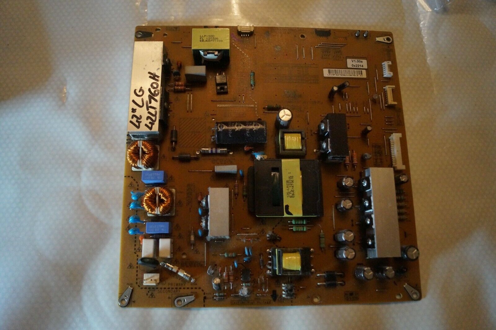 PSU POWER SUPPLY BOARD 3PAGC10096B-R FOR 42″ LG 42LT760H LED TV, GENUINE