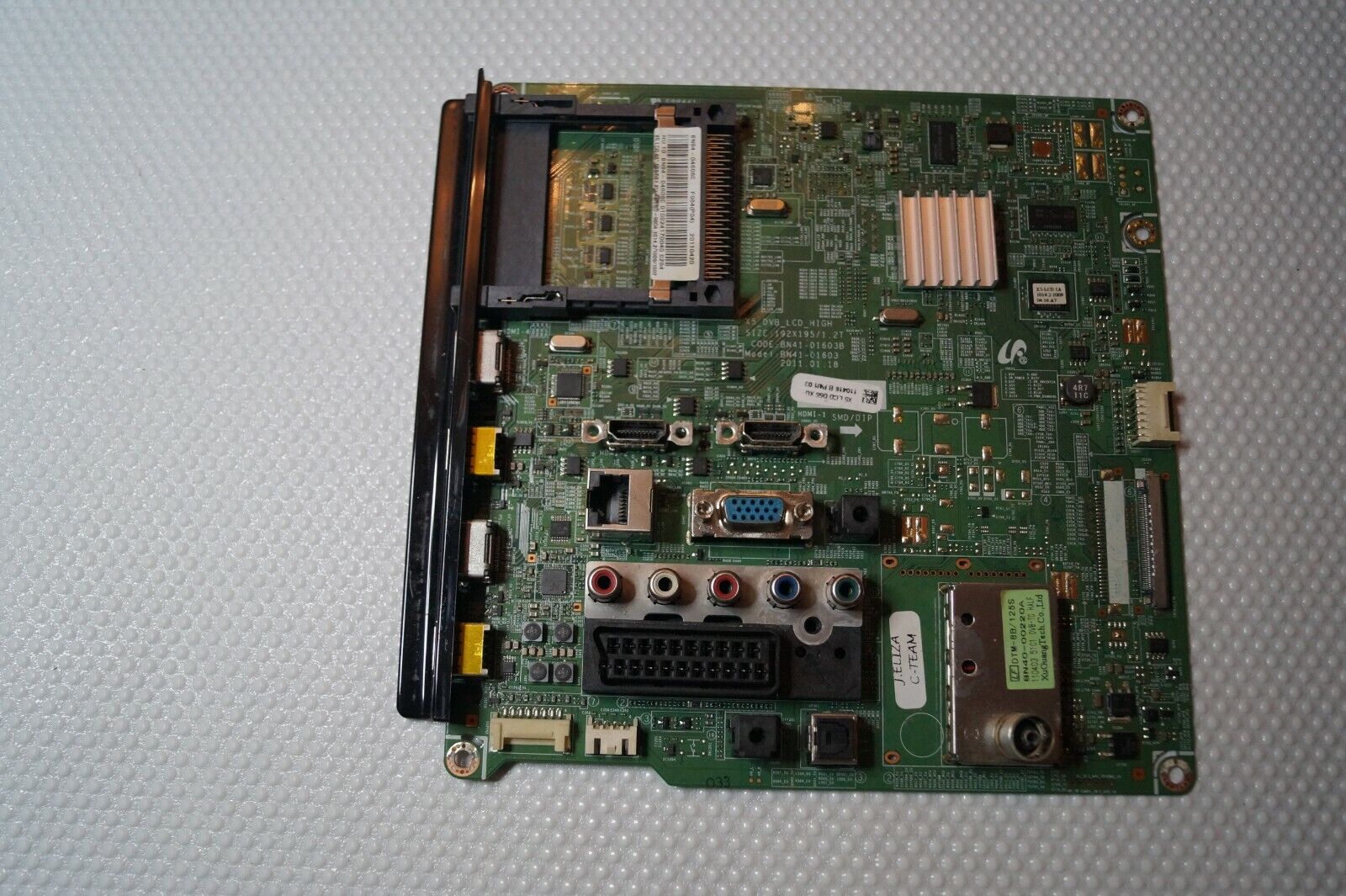 MAIN BOARD BN41-01603B BN94-04606C FOR 40″ SAMSUNG LE40D550K1W TV, LTF400HM03