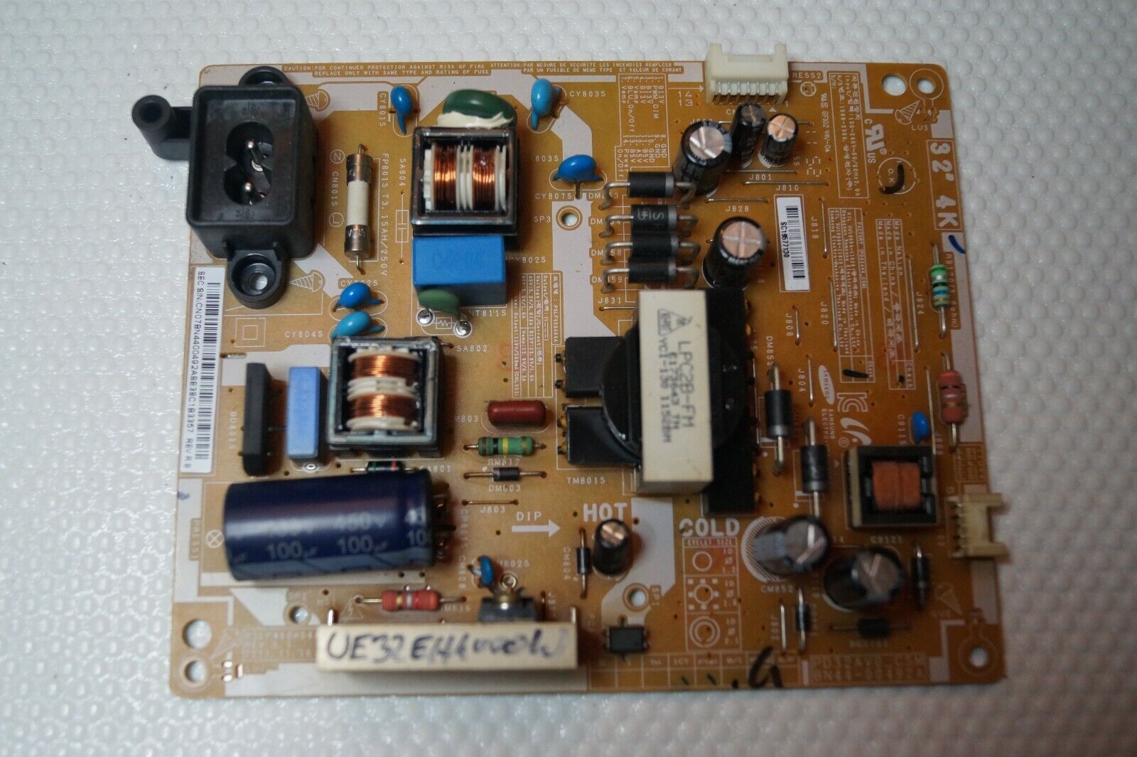 PSU POWER SUPPLY BOARD BN44-00492A FOR 32″ SAMSUNG UE32EH4000W LED TV