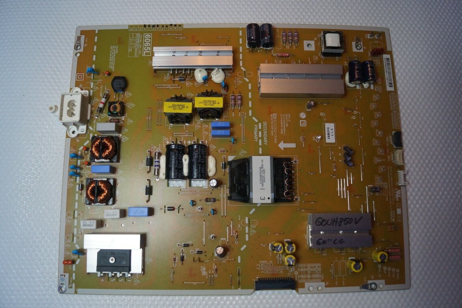 PSU POWER SUPPLY BOARD EAY64269111 REV:1.0 FOR 60″ LG 60UH850V TV LC600EQF DJ F1