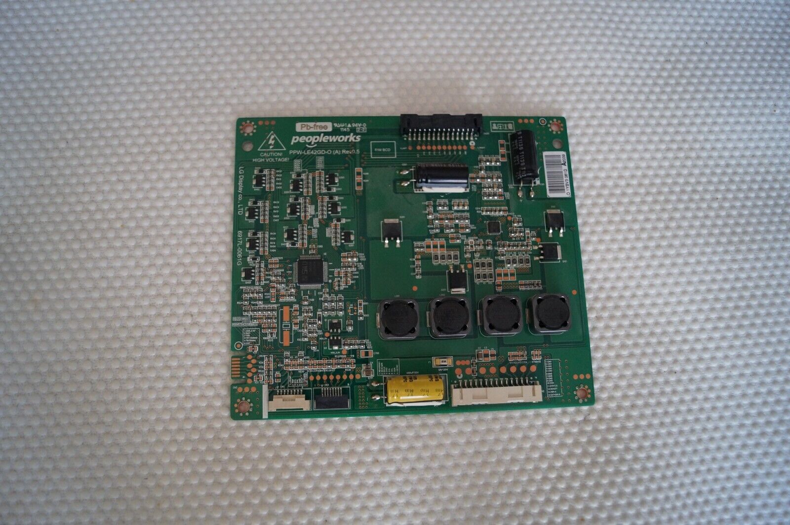 INVERTER BOARD PPW-LE42GD-O (A) 6971L-0061G 42″ LG 42LW550T , LC420EUF (SD) (PX)