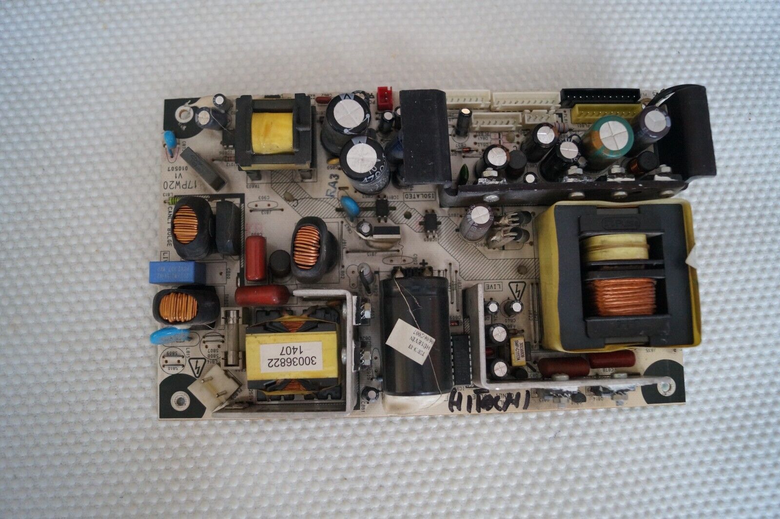 PSU POWER SUPPLY BOARD 17IPW20 FOR 32″ HITACHI L32H01EA LED TV