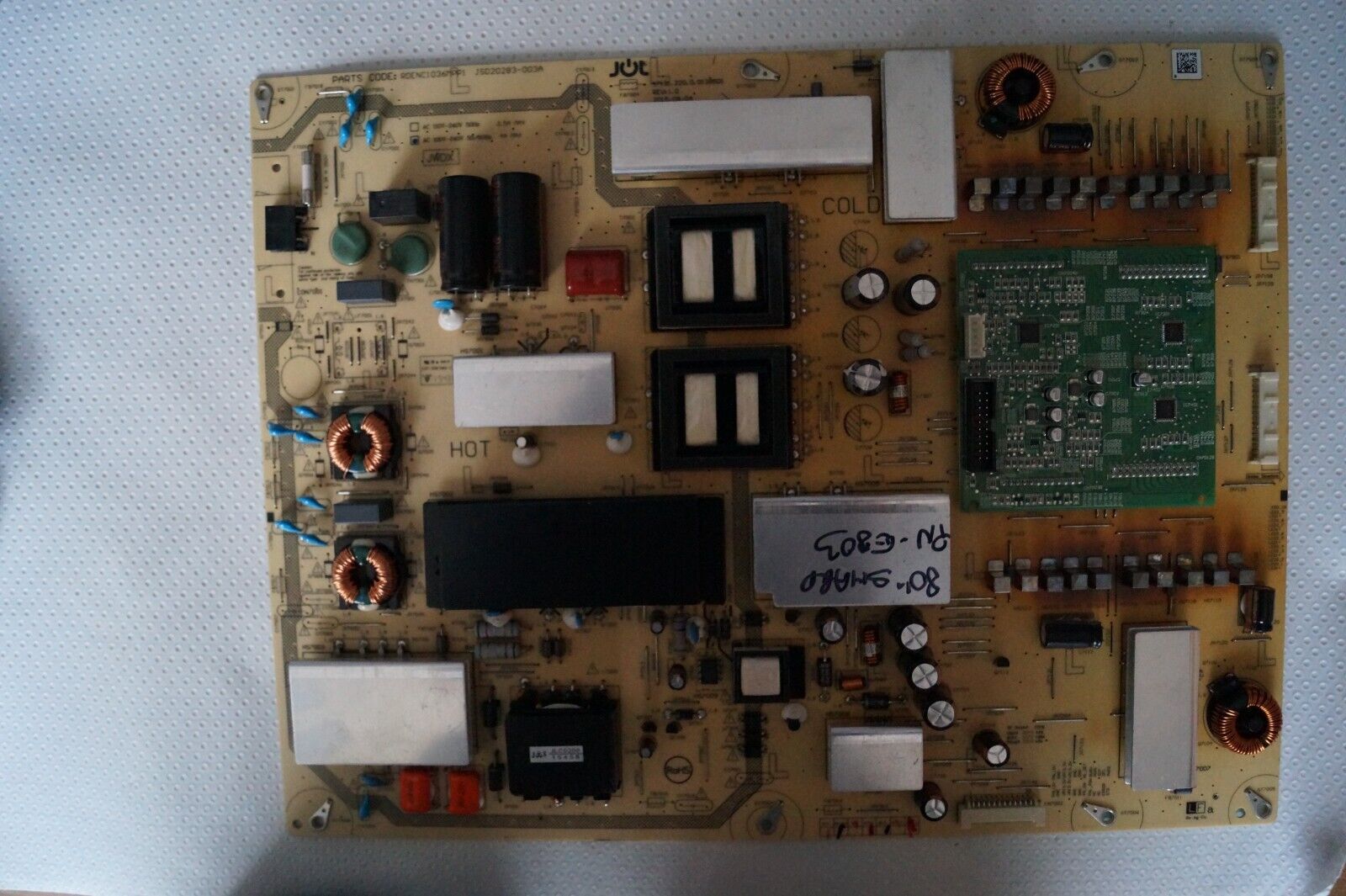 PSU POWER SUPPLY BOARD RDENC1036MPP1 JSD20283-003A FOR 80″ SHARP PN-E803