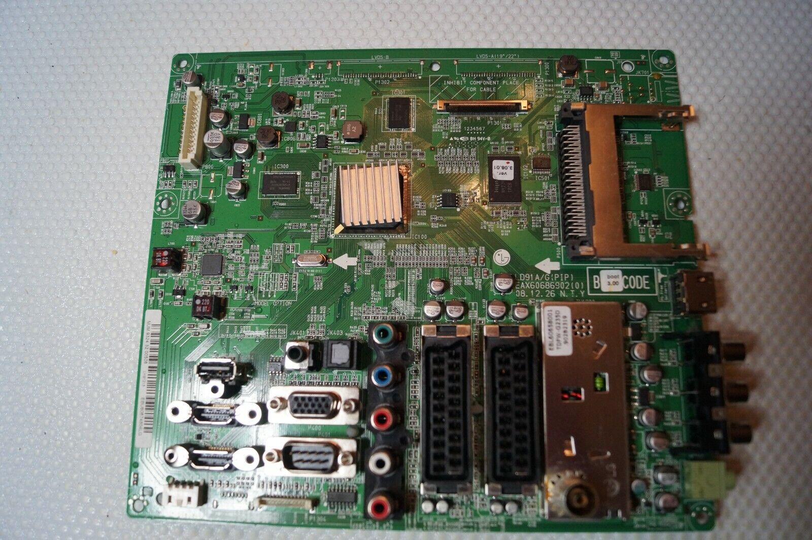 MAIN BOARD EAX60686902(0) EBU60674804 FOR 32″ LG 32LH3000 TV, LC320WUN SA B1