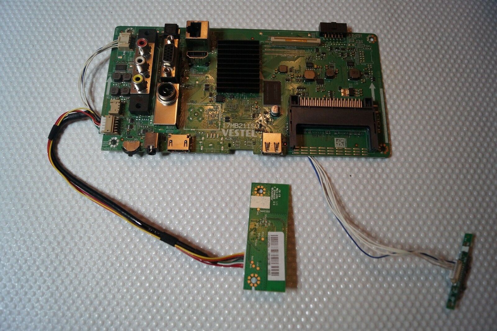 MAIN BOARD 17MB211S 23503336 FOR BUSH DLED32287HDCNTDFVPZ TV, VES315WNDL-2D-N21