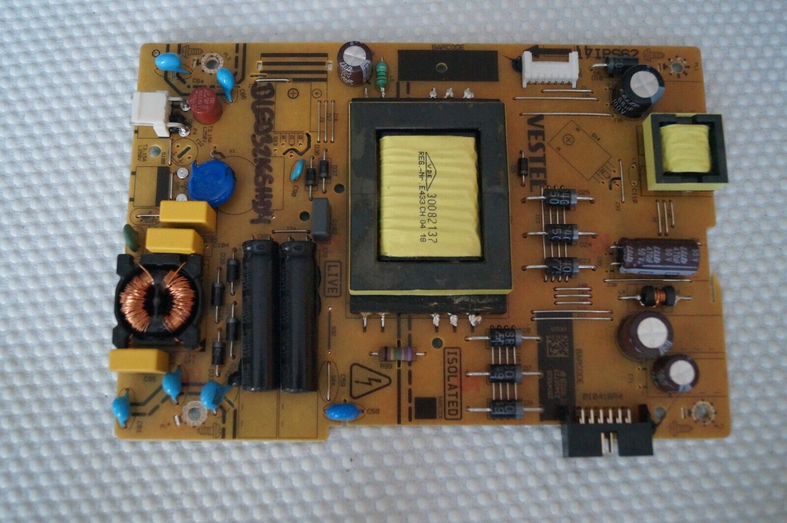 PSU POWER SUPPLY BOARD 17IPS62 23408728 FOR 32″ BUSH DLED32165HDY LED TV