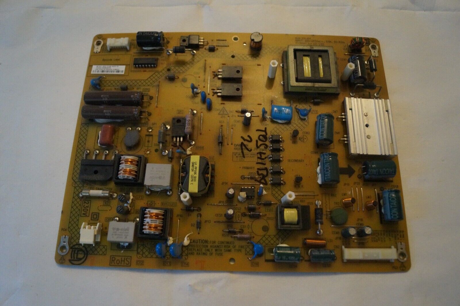 PSU POWER SUPPLY BOARD 4H.B1910.031/ D FOR 32″ TOSHIBA 32L6353D