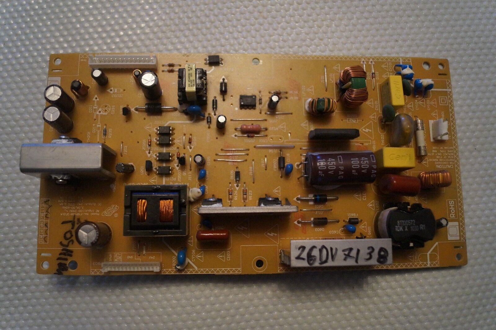 PSU POWER SUPPLY BOARD FSP128-3F01A FOR 26″ TOSHIBA 26DV713B LCD COMBO TV