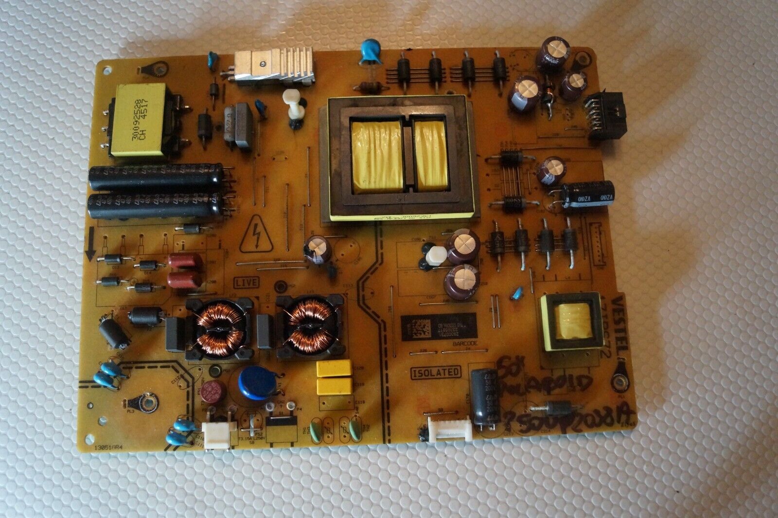 PSU POWER SUPPLY BOARD 17IPS72 23395817 FOR 50″ POLAROID P50UP2038A LED TV