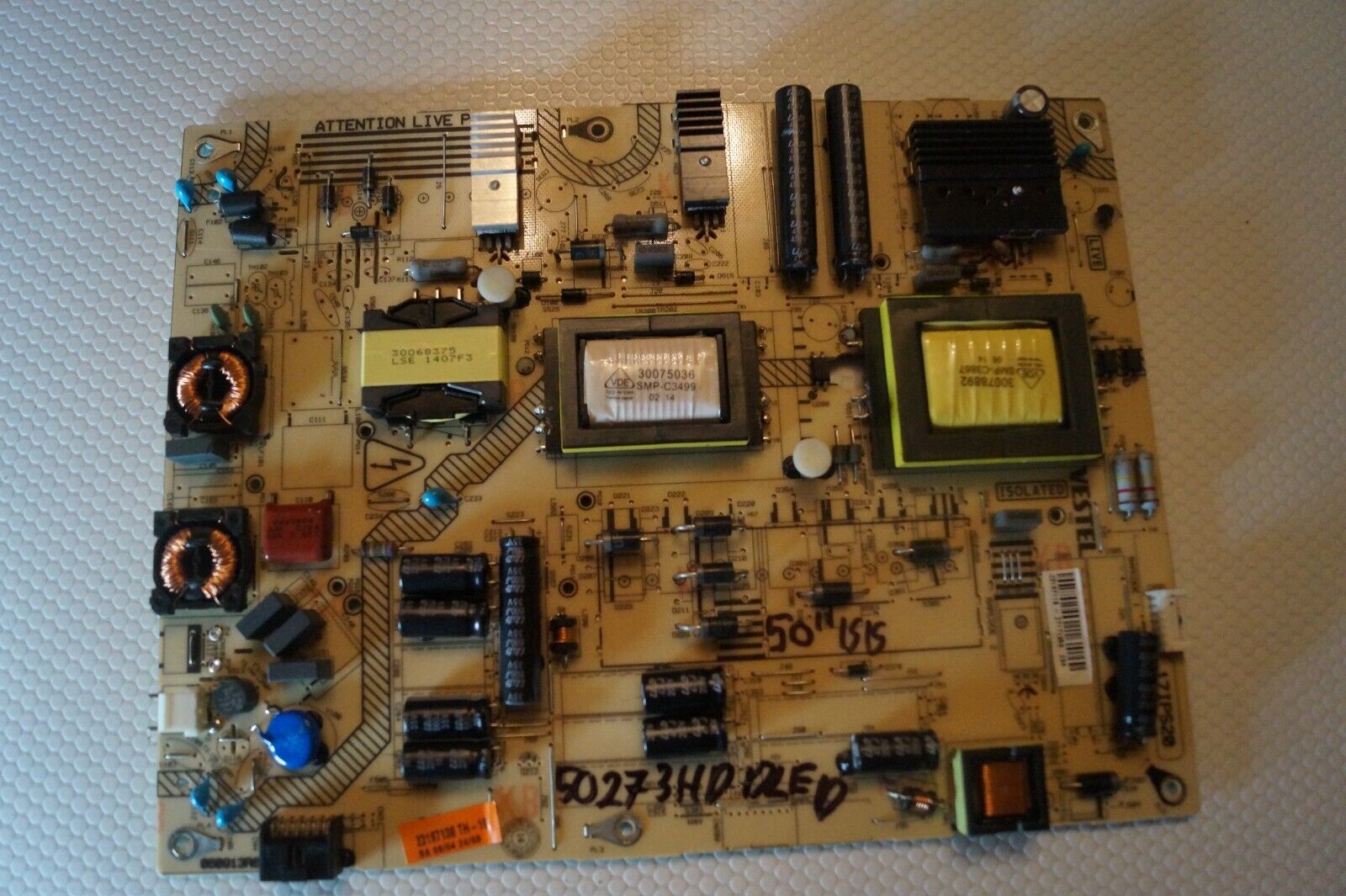 PSU POWER SUPPLY BOARD FOR 50″ ISIS 50273HDDLED TV P/N 17IPS20 23197118