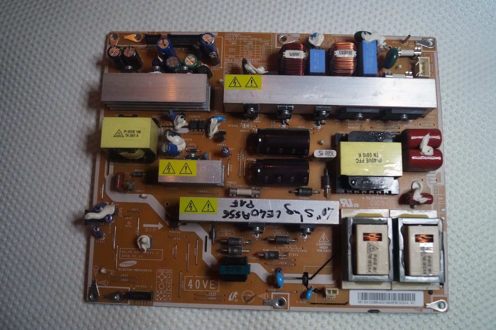 PSU POWER SUPPLY BOARD BN44-00199A SAMSUNG LE40A556P1F LE40A559P4F LE40A456C2D