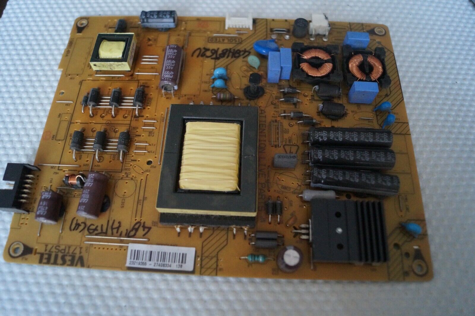 PSU POWER SUPPLY BOARD 17IPS71 23219355 FOR 49″ HITACHI 48HBT62U K LED TV