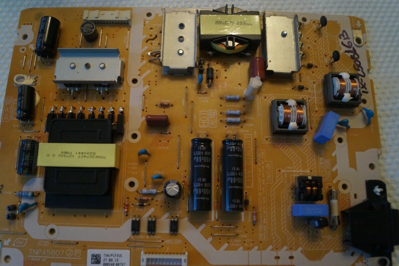 PSU POWER SUPPLY BOARD TNPA5807 2P TXN/P1FXVE FOR 50″ PANASONIC TX-L50BL6B TV