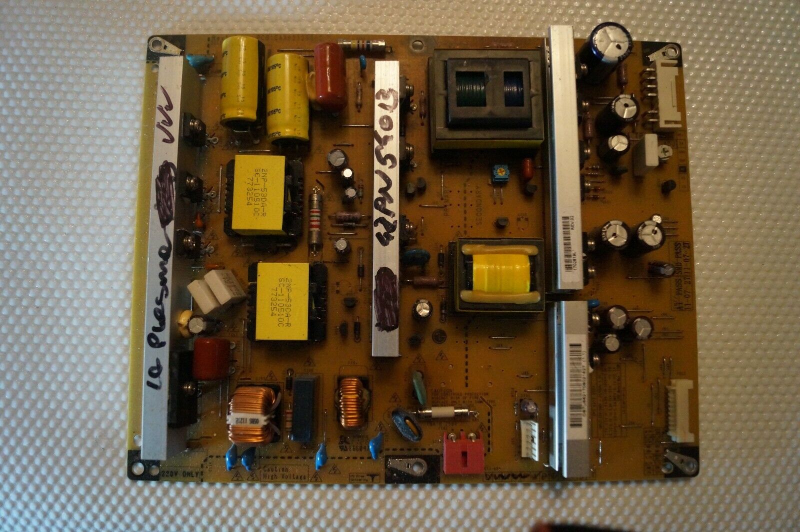 PSU POWER SUPPLY BOARD EAY62170902 EAX63329802/2 REV1.0 LG 42PN540B PLASMA TV