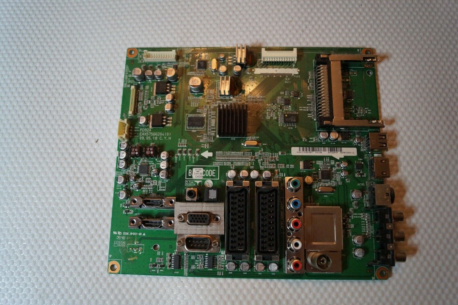 MAIN BOARD EAX57566204(0) EBT60728331 FOR 42″ LG 42PQ3000 PLASMA TV