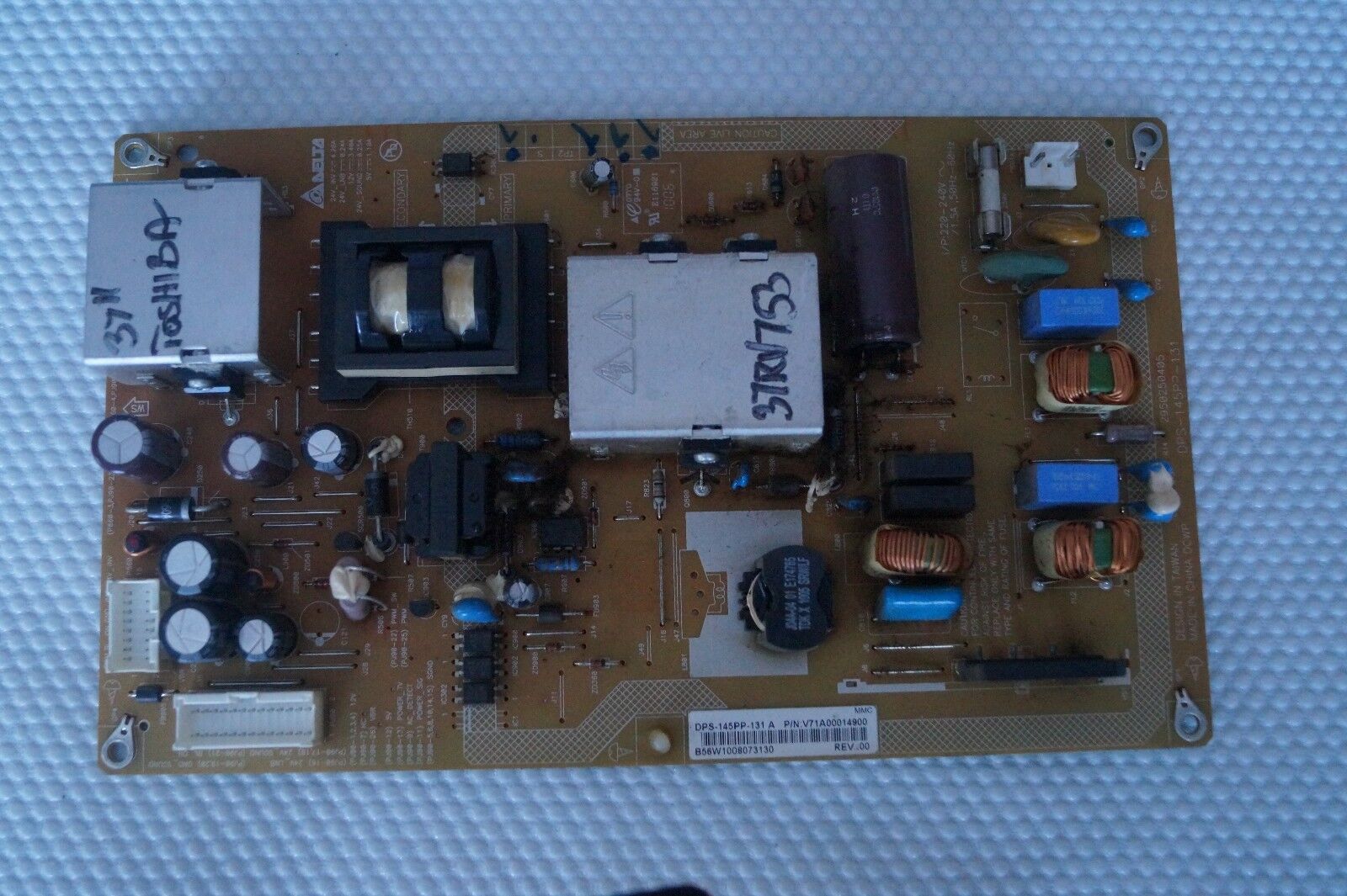 PSU POWER SUPPLY BOARD DPS-145PP-131 A FOR 37″ TOSHIBA 37RV753 LCD TV