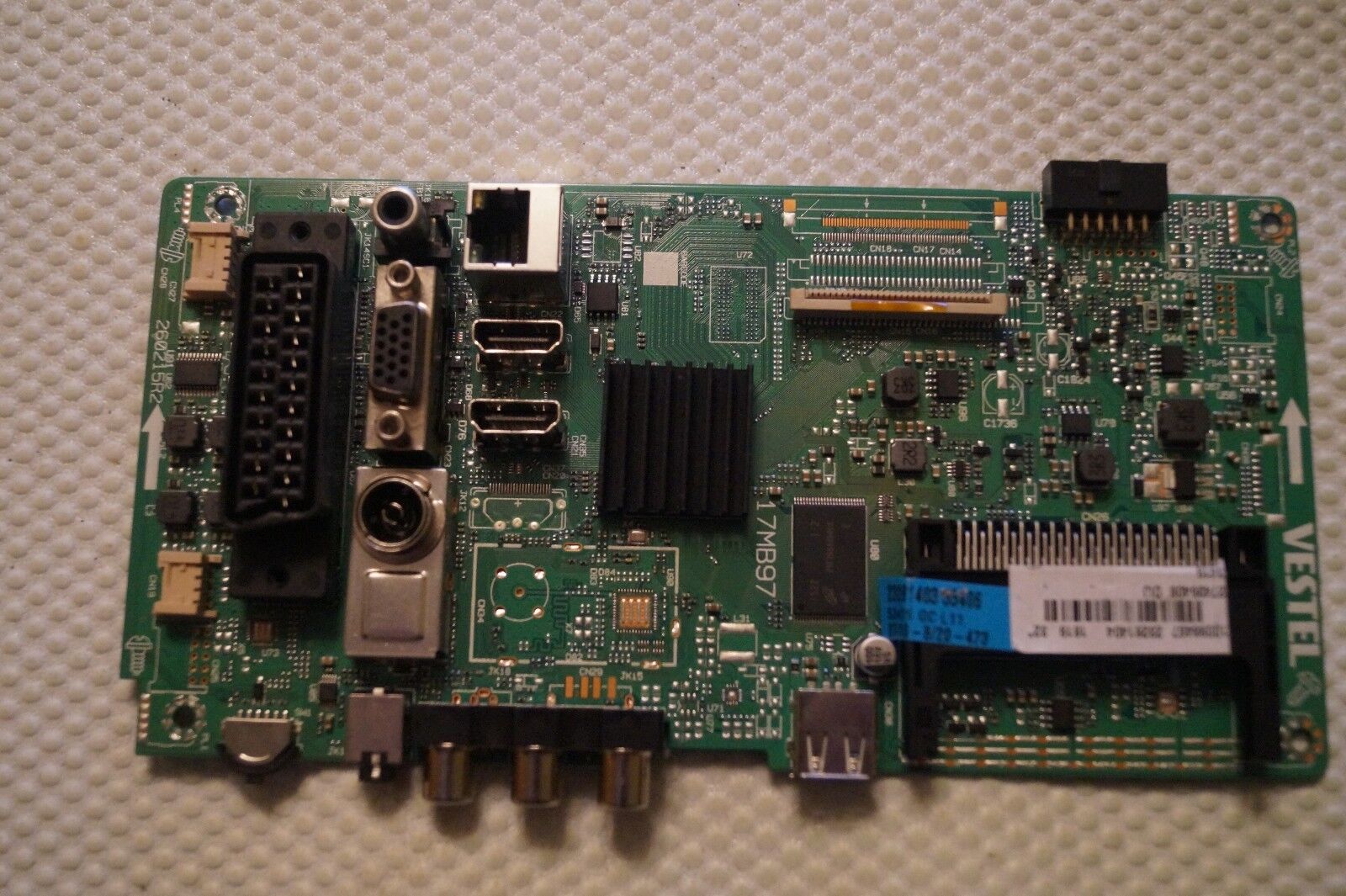 MAIN BOARD 17MB97 10096467 FOR 32″ PANASONIC TX-32C300B LED TV,VES315WNDS-2D-N03