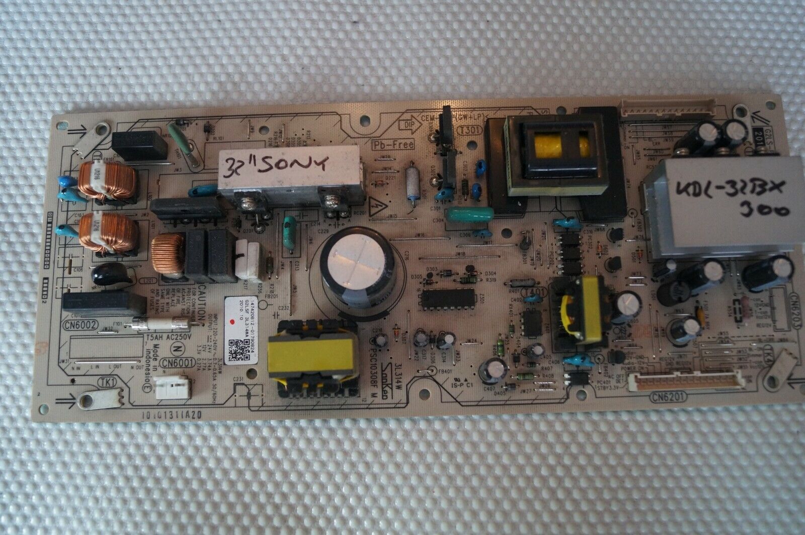 PSU POWER SUPPLY KDL-32BX300 BOARD PSC10308F M 3L314W FOR 32″ SONY LCD TV