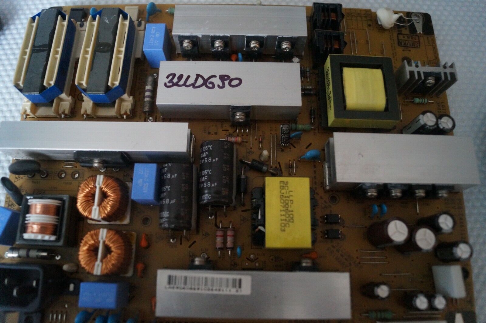 PSU POWER SUPPLY BOARD EAX61124201/15 3PAGC10011A-R FOR 32″ LG 32LD690 LCD TV