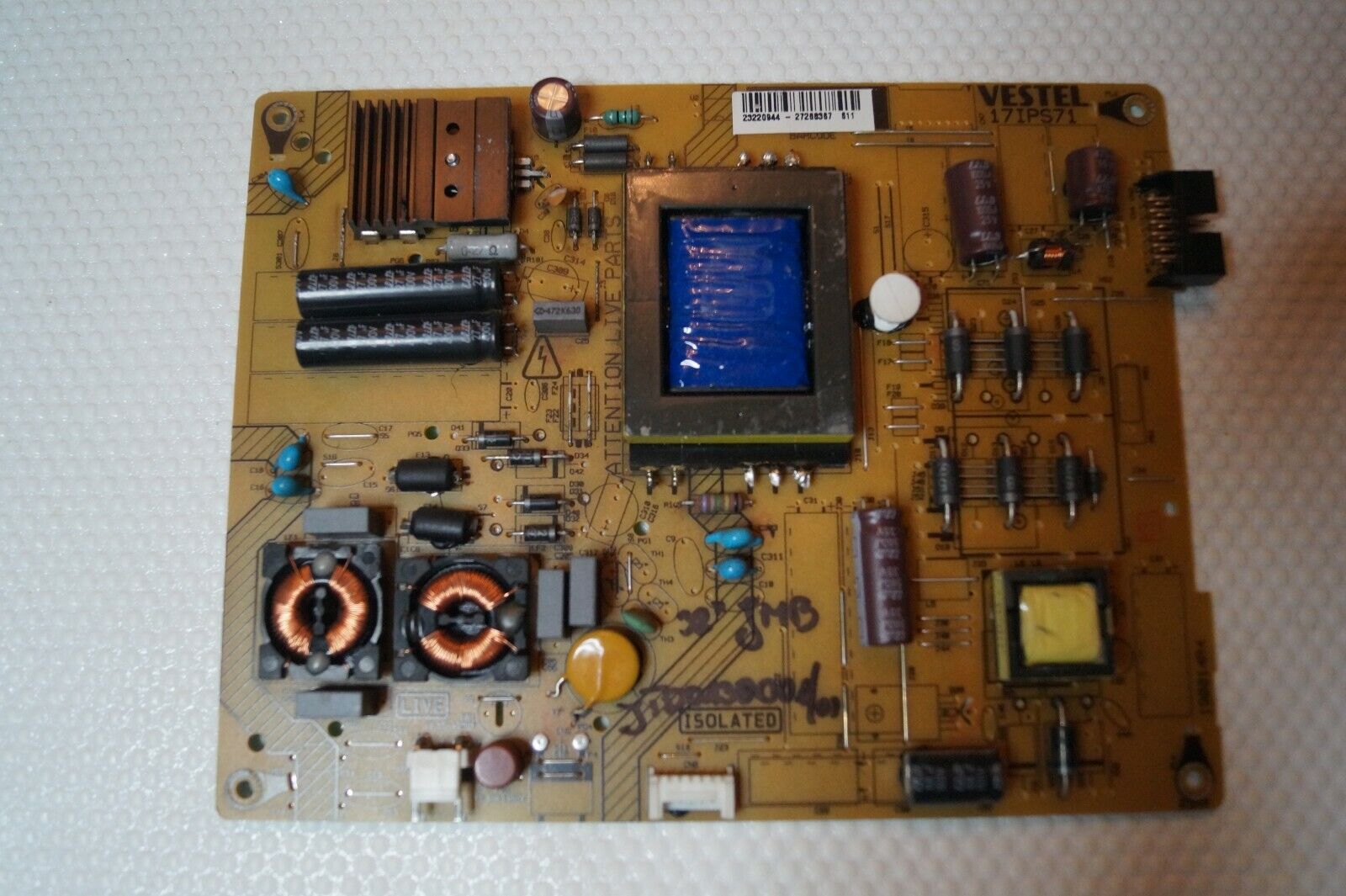 PSU POWER SUPPLY BOARD 17IPS71 23220944 FOR 32″ JMB JTC0132005B/01 LED TV