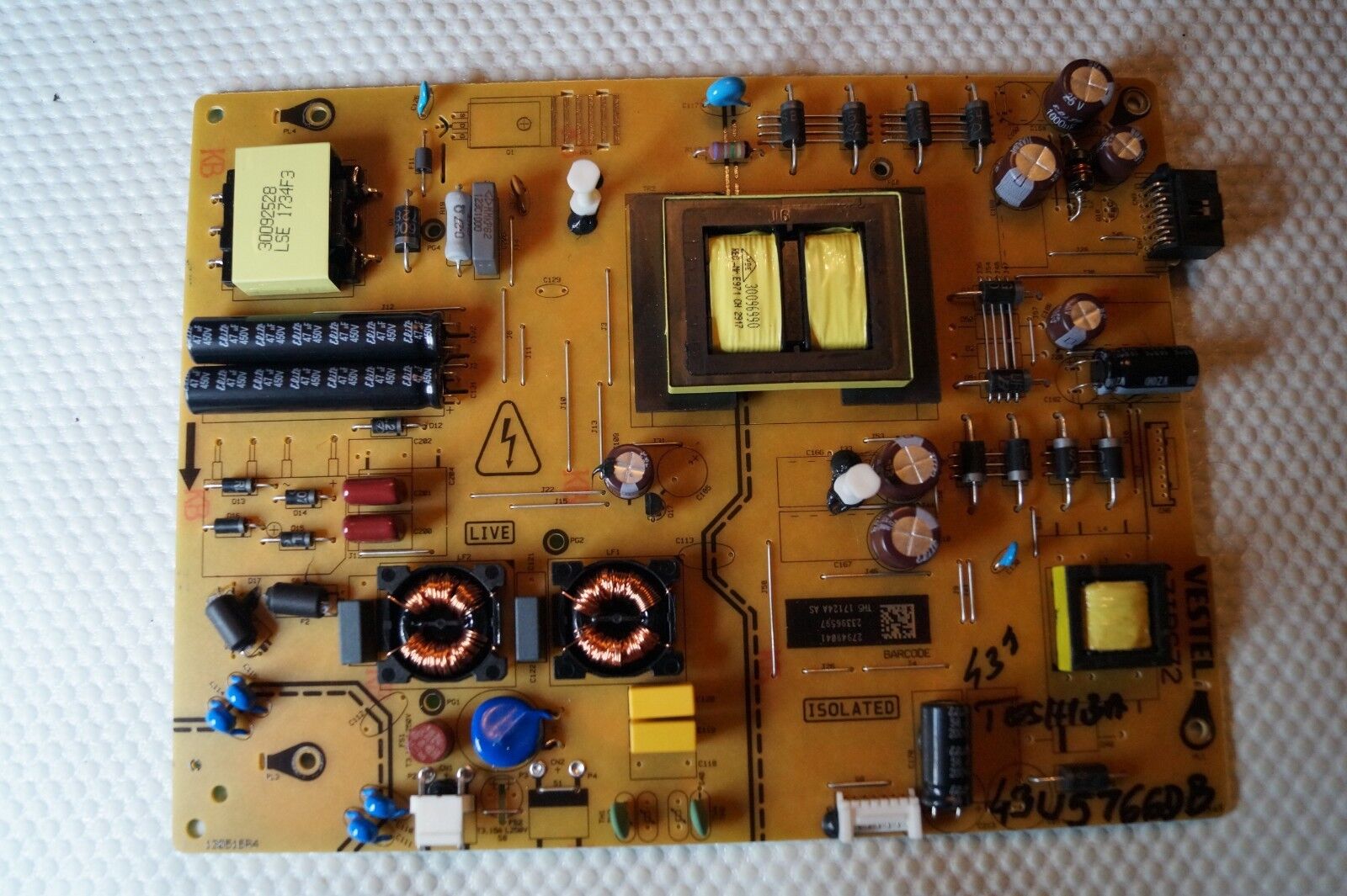 PSU POWER SUPPLY BOARD 17IPS72 23396597 FOR 43″ TOSHIBA 43U5766DB 43U6663DB TV’s