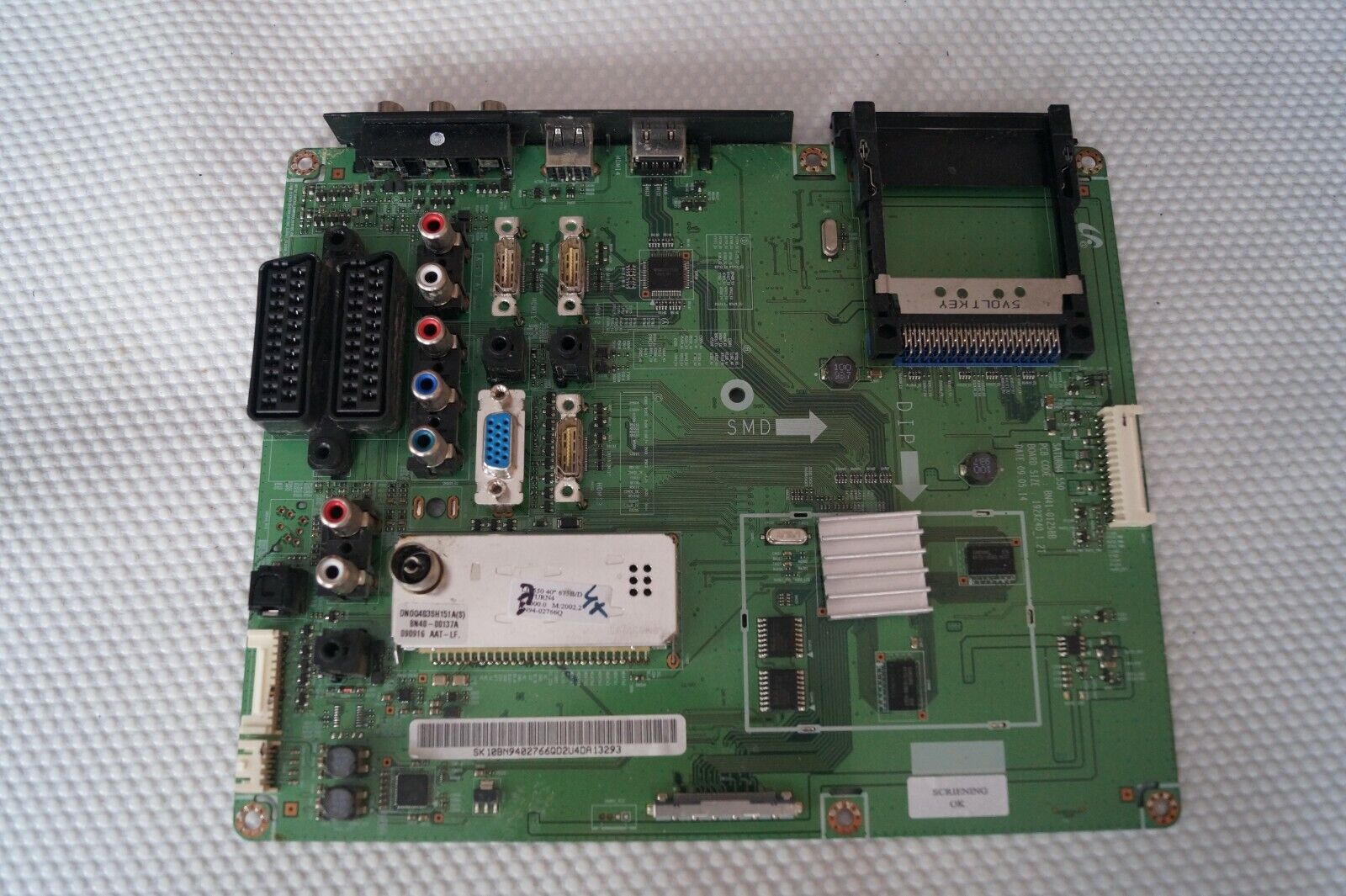 MAIN BOARD BN41-01258B BN94-02766Q FOR 40″ SAMSUNG LE40B551A6W TV ,LTF400HA08