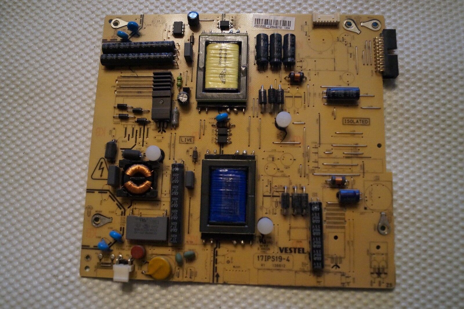 PSU POWER SUPPLY BOARD 17IPS19-4 23072580 FOR 32″ TOSHIBA 32W1333B 32D1334B TV