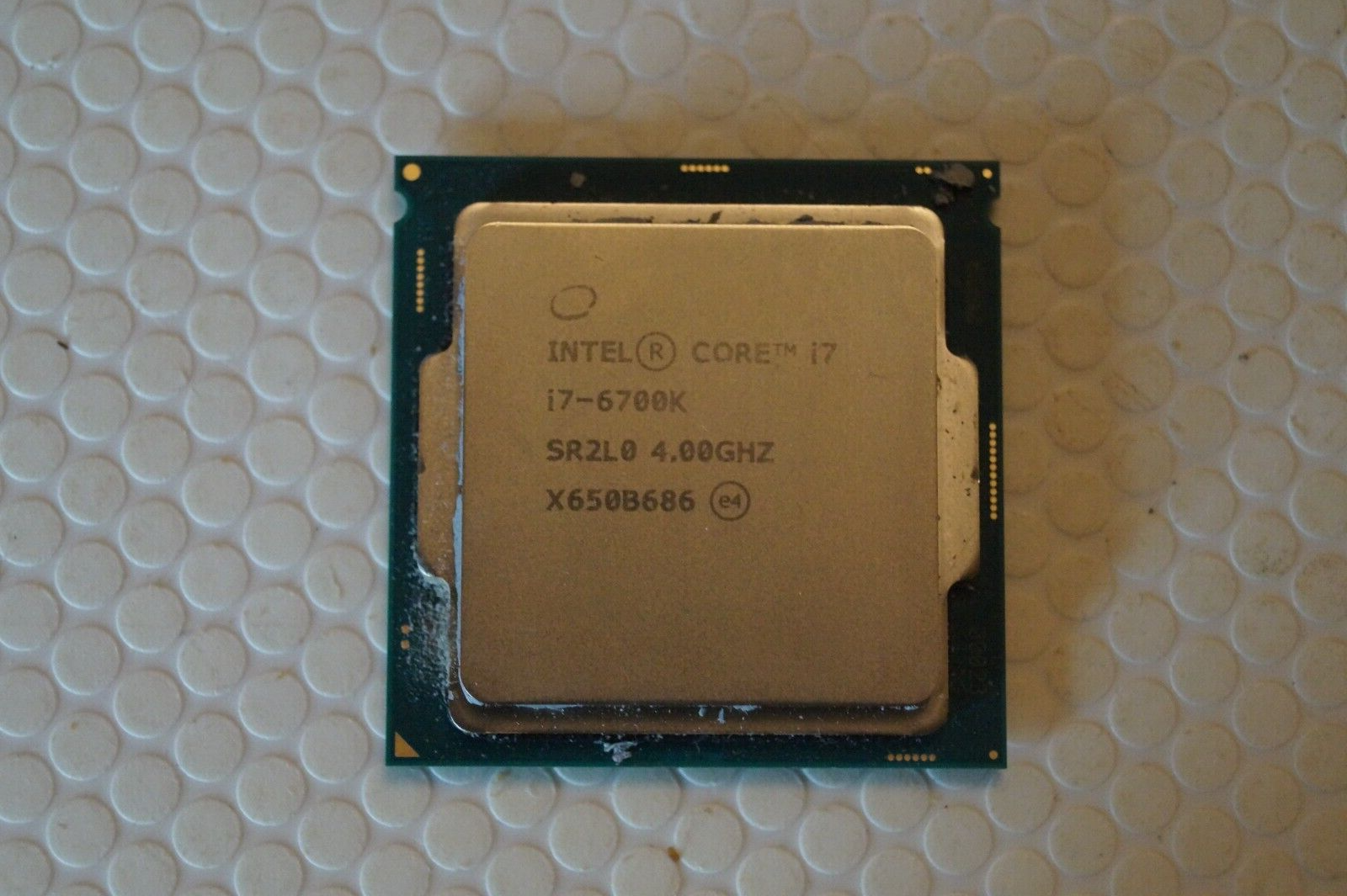 INTEL CORE i7-6700K 4.00GHZ INTEL LGA 1151 QUAD CORE CPU PROCESSOR SR2L0