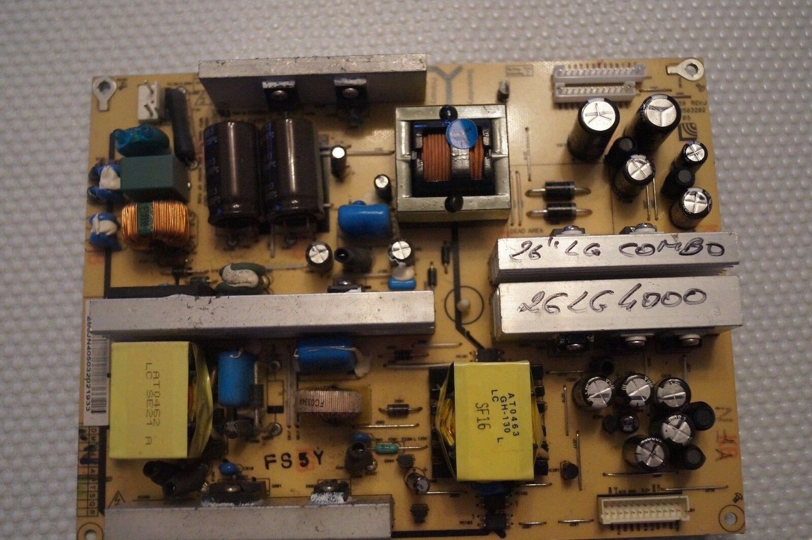 PSU POWER SUPPLY BOARD EAY40503202 OPVP-0059 REV:J FOR 26″ LG 26LG4000 COMBO TV