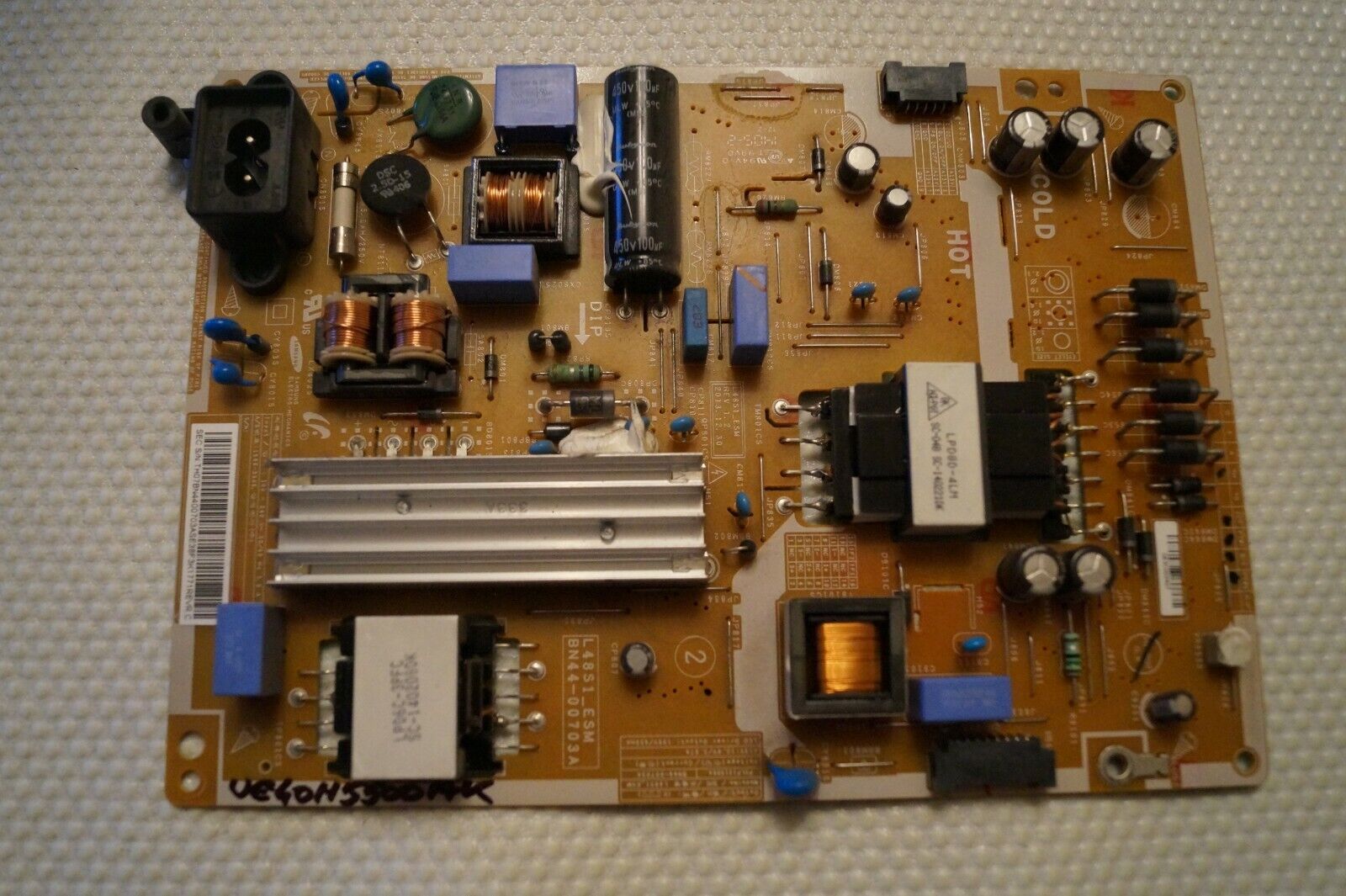 PSU POWER SUPPLY BOARD BN44-00703A FOR 40″ SAMSUNG UE40H5500AK LED TV, GENUINE