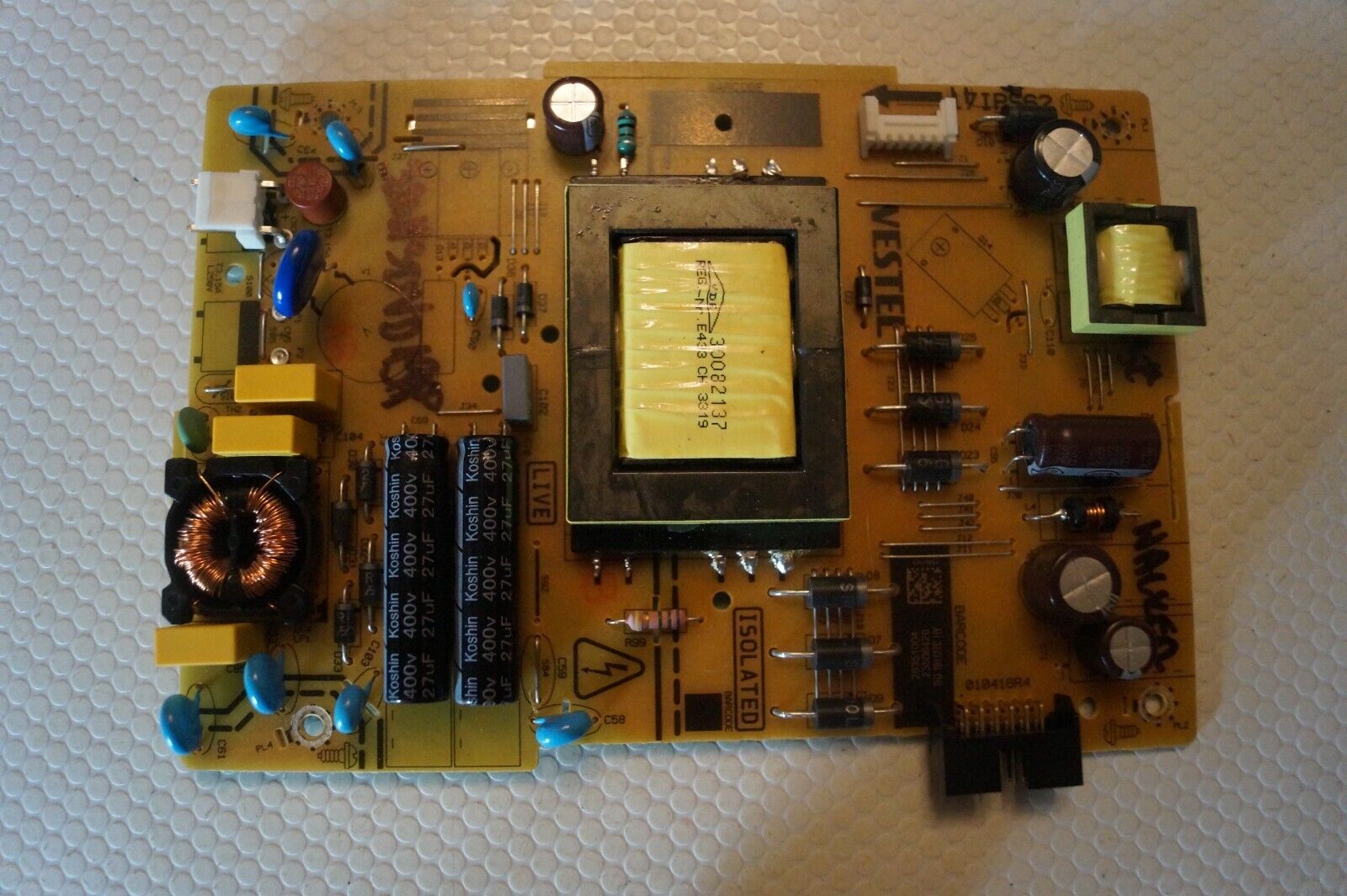 PSU POWER SUPPLY BOARD 17IPS62 23506429 FOR 32″ WALKER 32WPSDVD19P LED COMBO TV