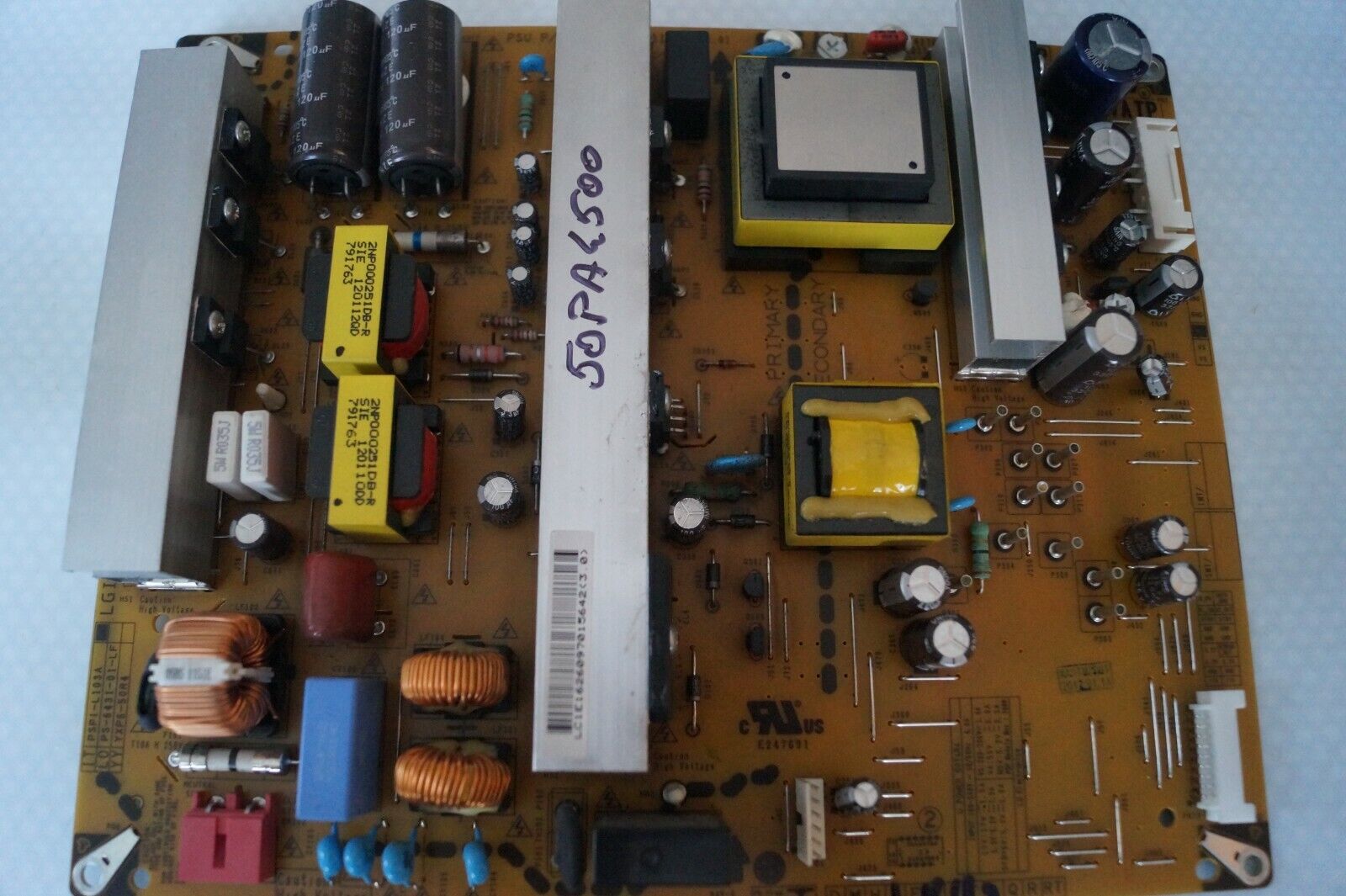 PSU POWER SUPPLY BOARD EAY62609701 3PAGC10073A-R FOR 50″ LG 50PA4500 TV