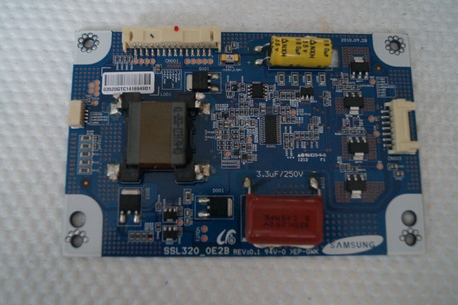 LED DRIVER BOARD SSL320_0E2B REV:01 FOR 32″ BLAUPUNKT 32/188G LED TV, LTA320HN02